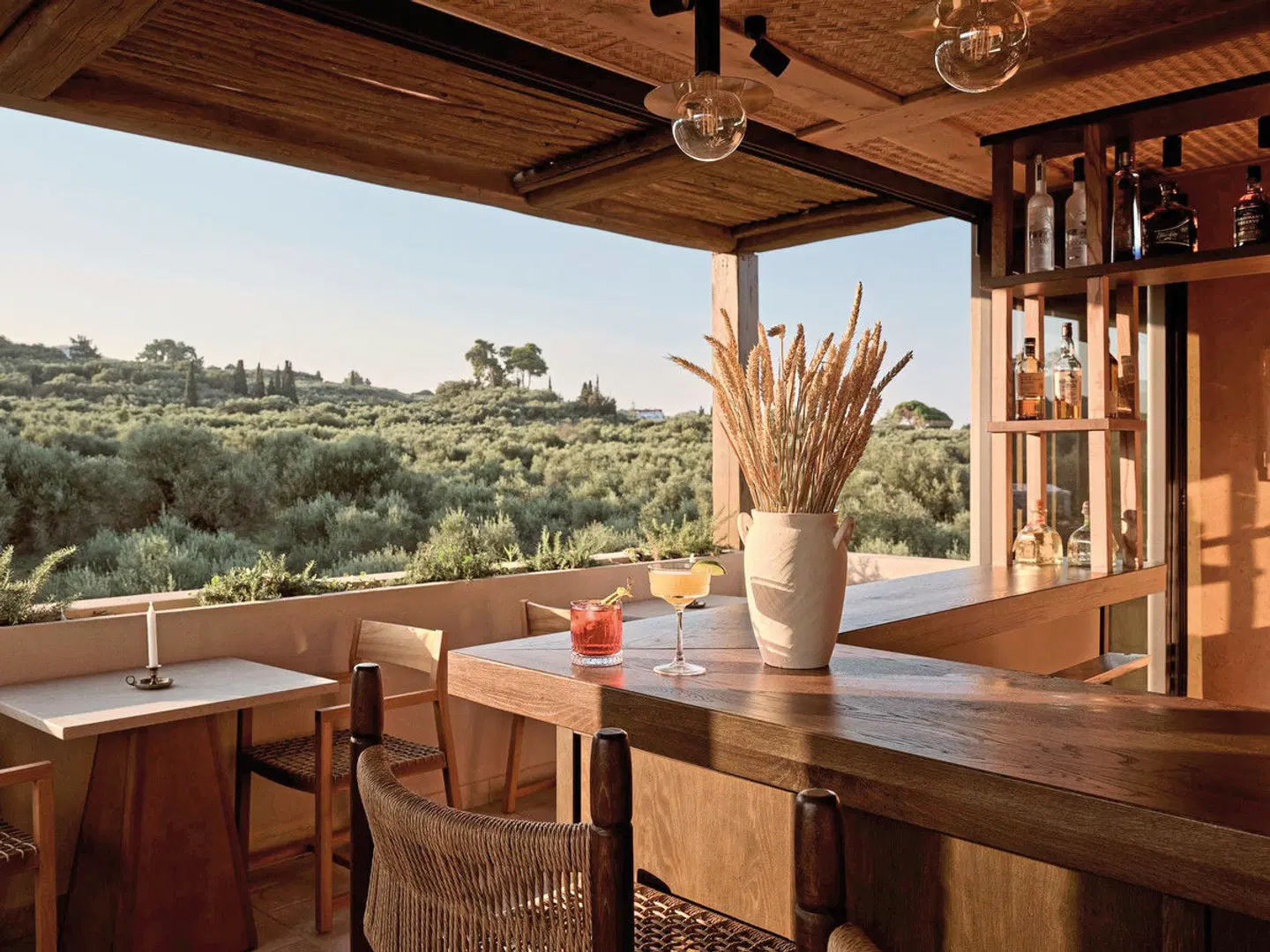 Pierros Verde Private Suites Terrasse