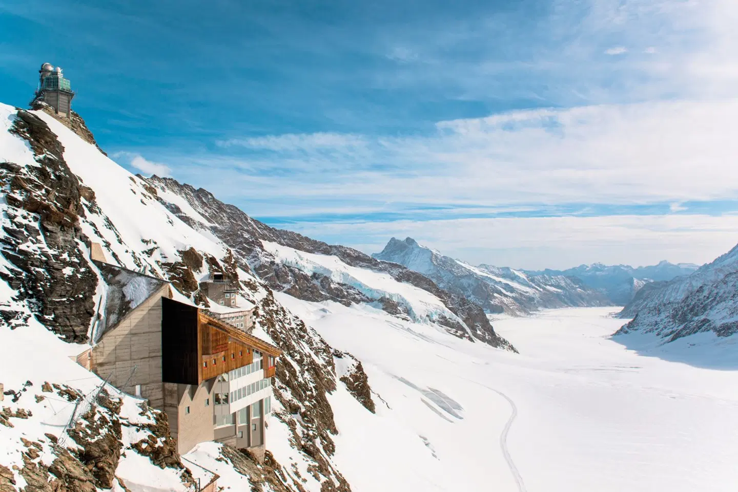 Die idyllische Bergwelt der Jungfrauregion Strand