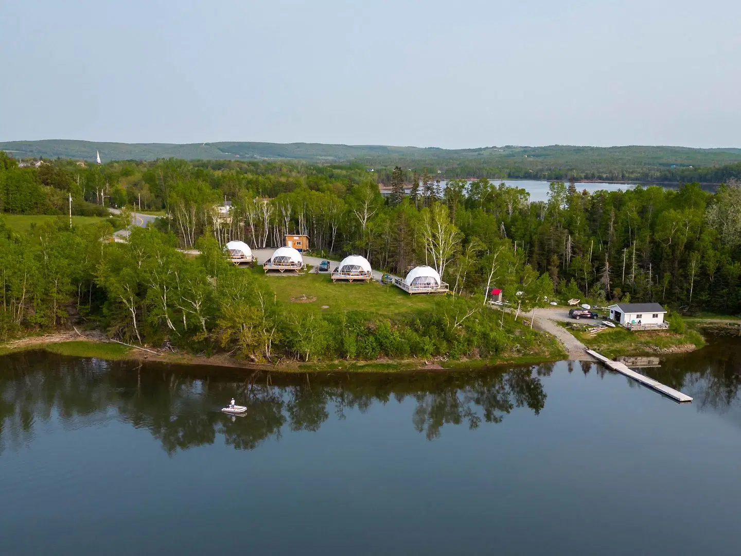 Northeast Cove Geodomes LANDSCAPE