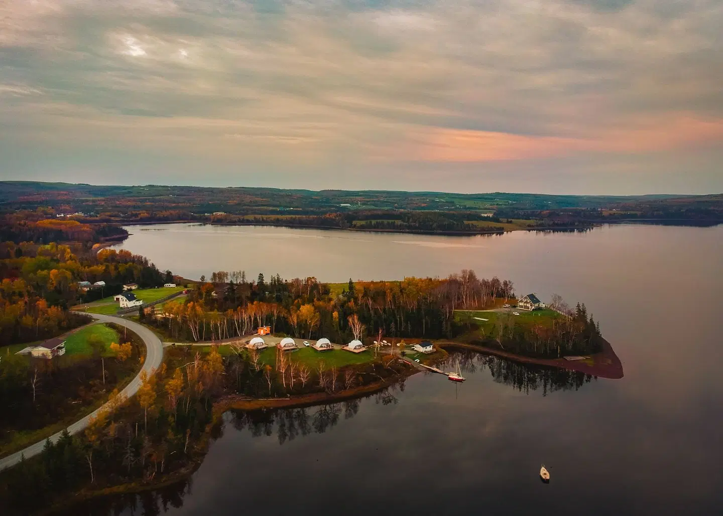 Northeast Cove Geodomes LANDSCAPE