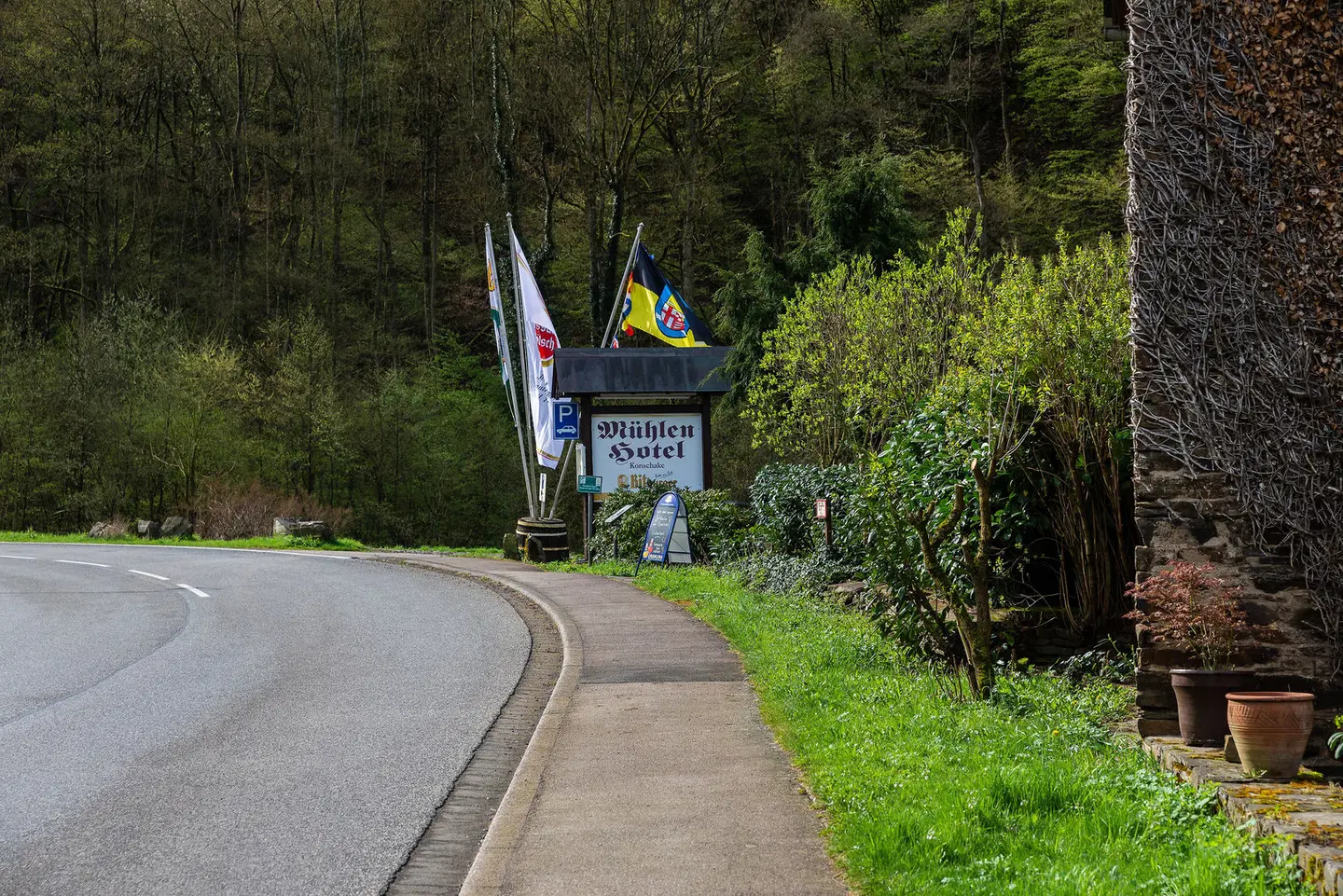 Mühlenhotel Konschake Garten