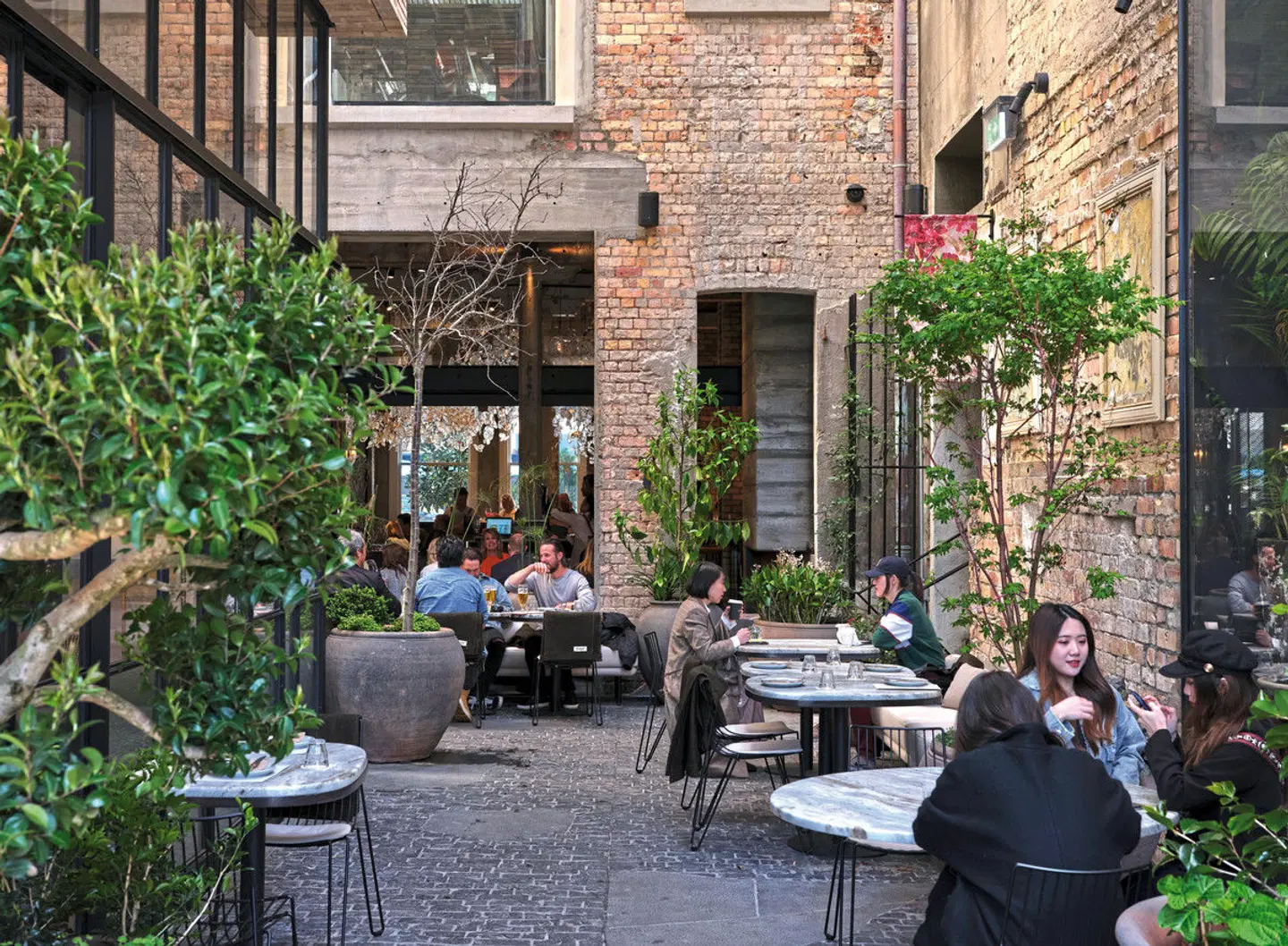 The Hotel Britomart Auckland Terrasse