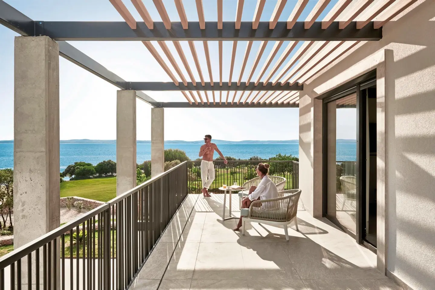 Falkensteiner Luxury Villas Terrasse