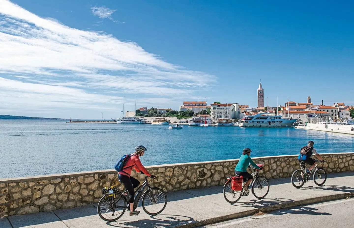 Inselhüpfen Kvarner Bucht Terrasse