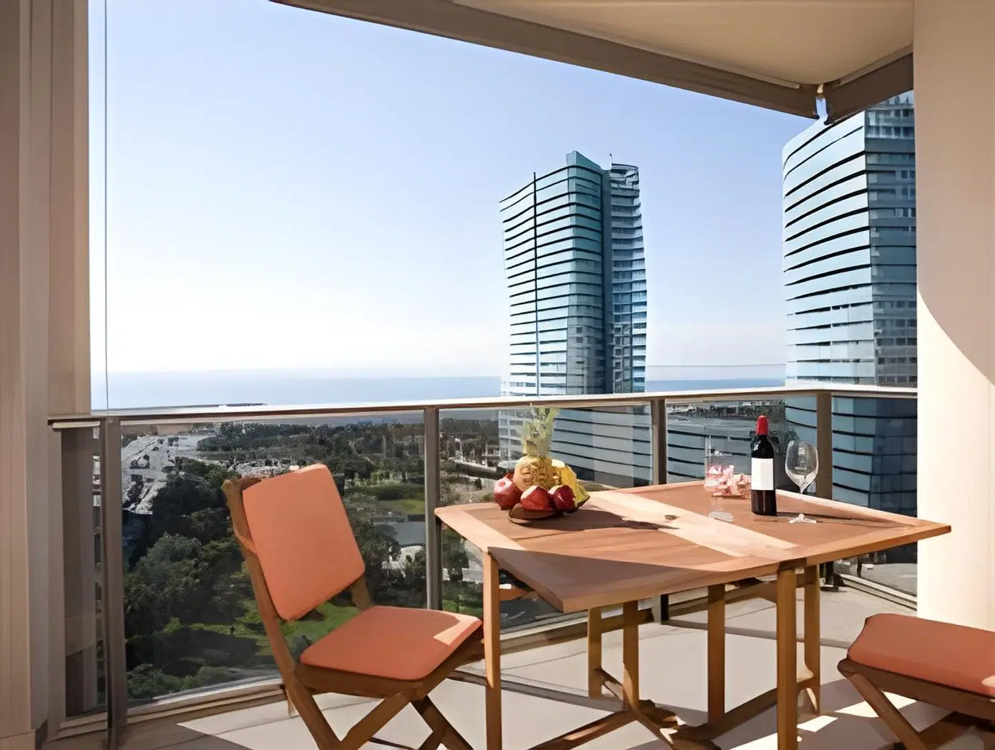 Akira Flats Diagonal Mar Apartments Terrasse