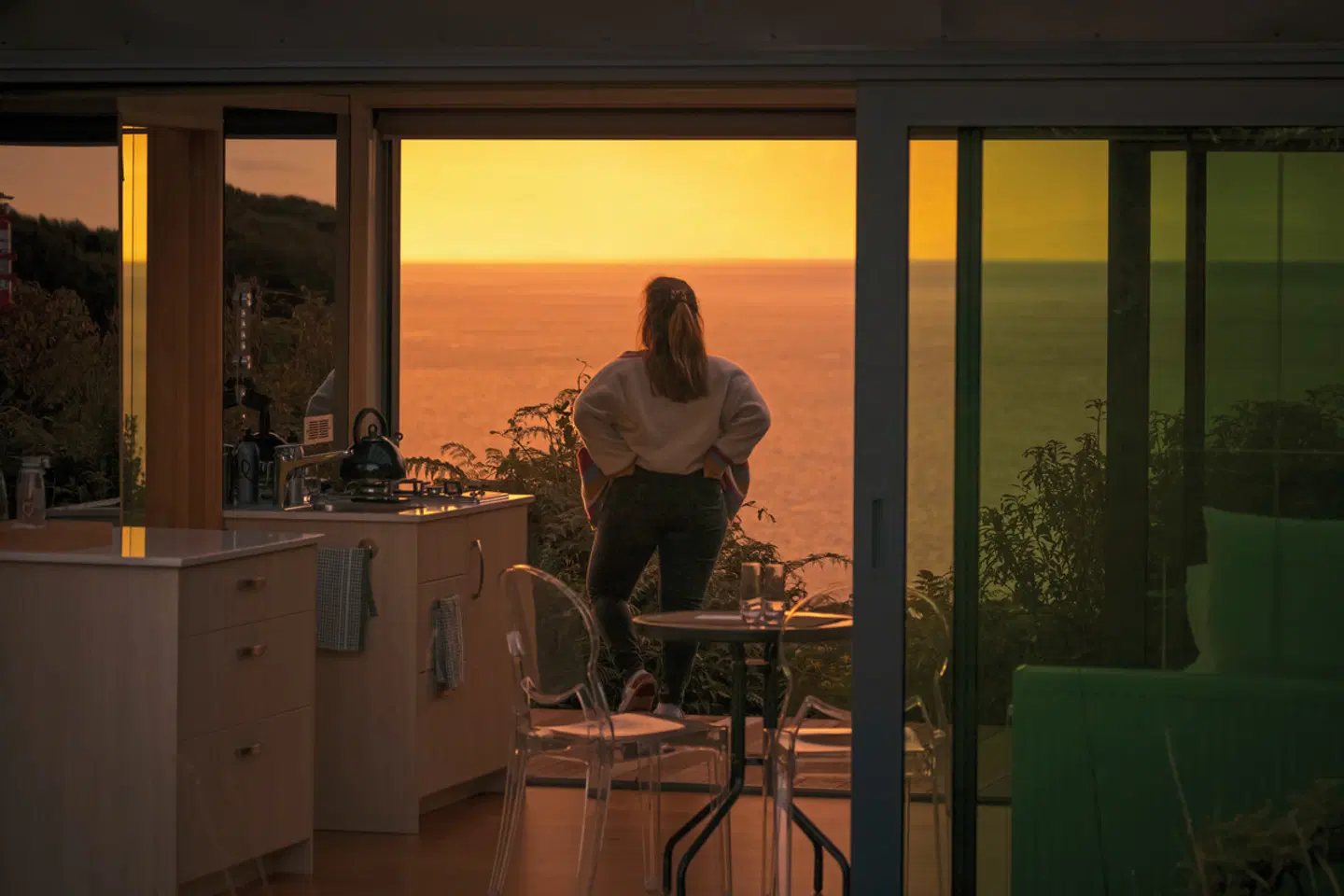 Hananui PurePod Terrasse