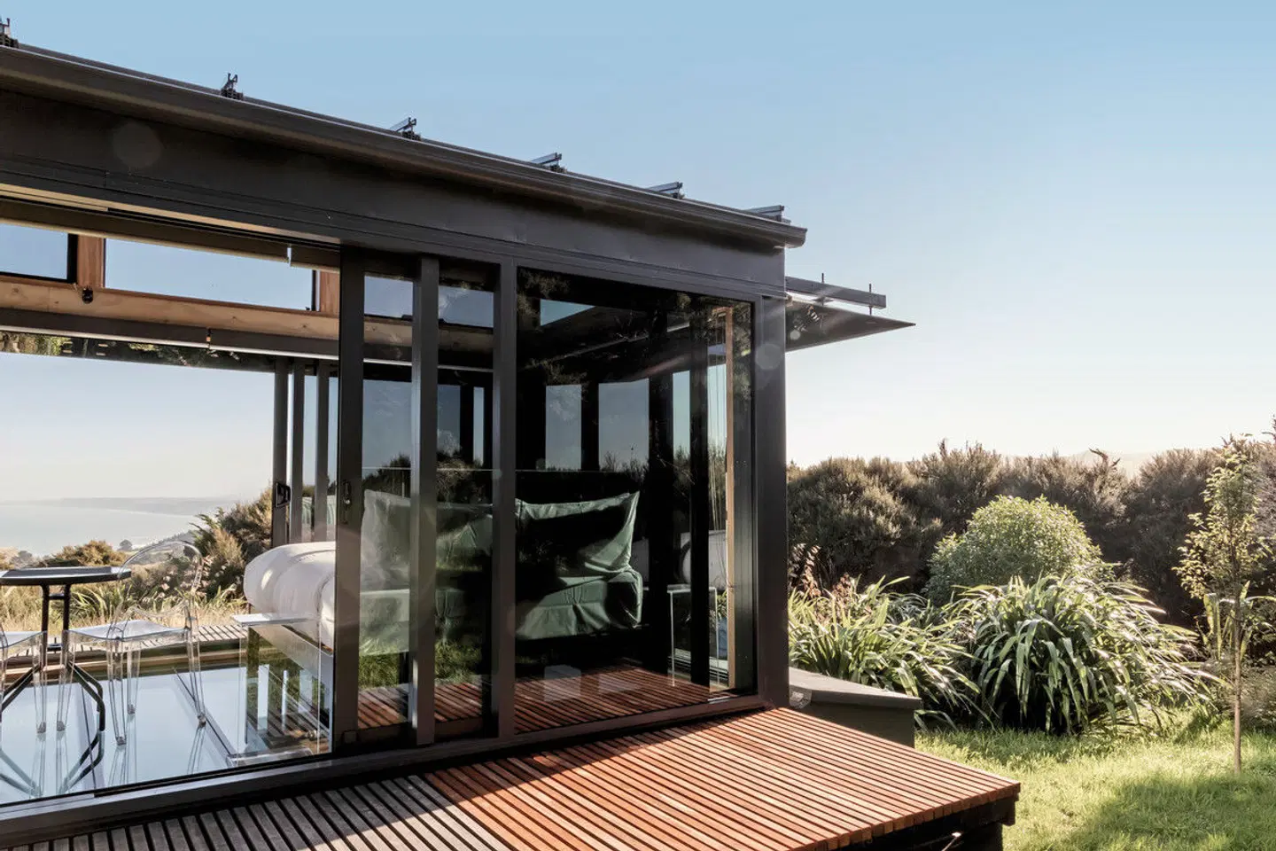 Korimako PurePod Terrasse