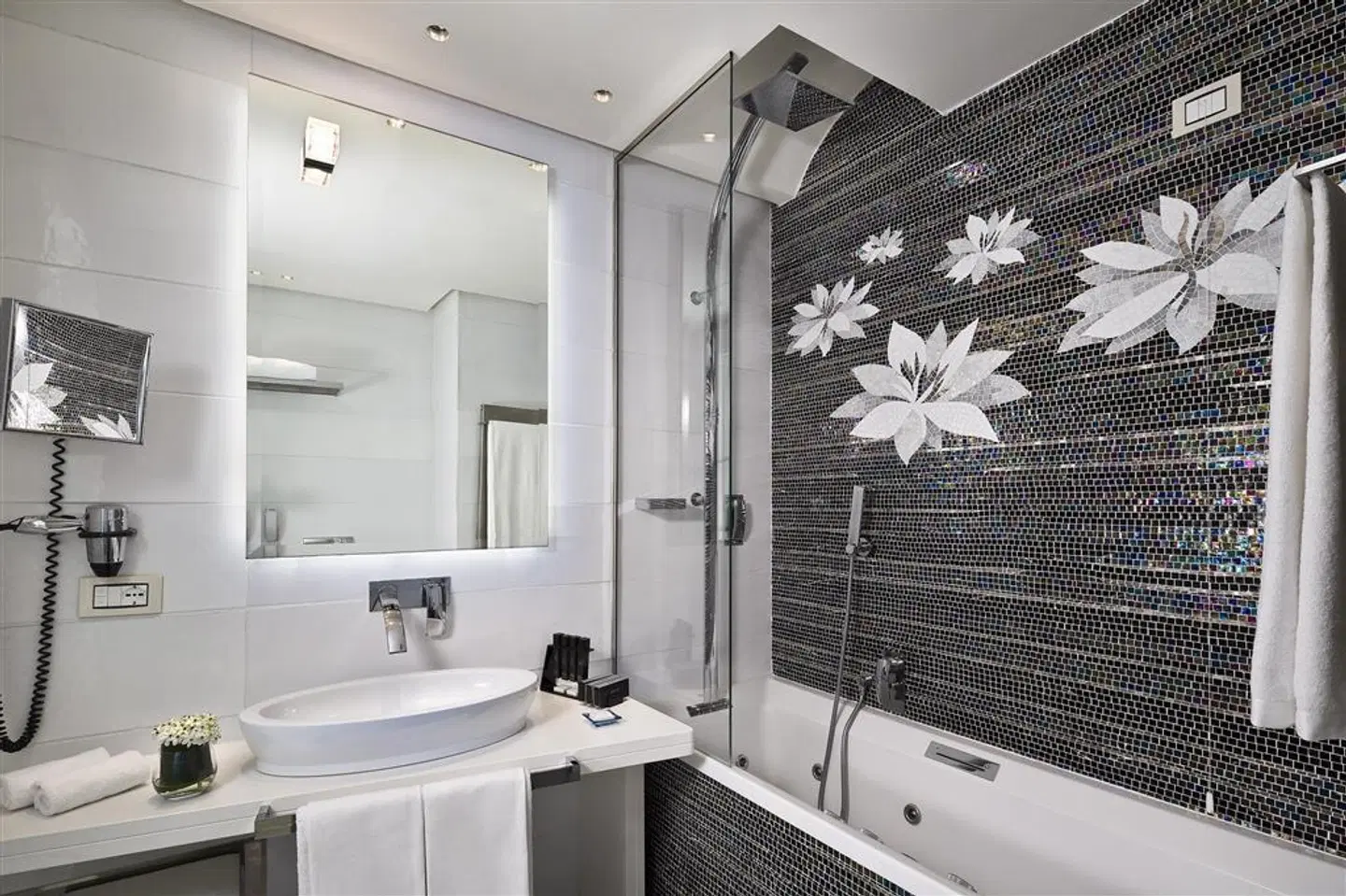 Hotel Villa Blu Capri Badezimmer