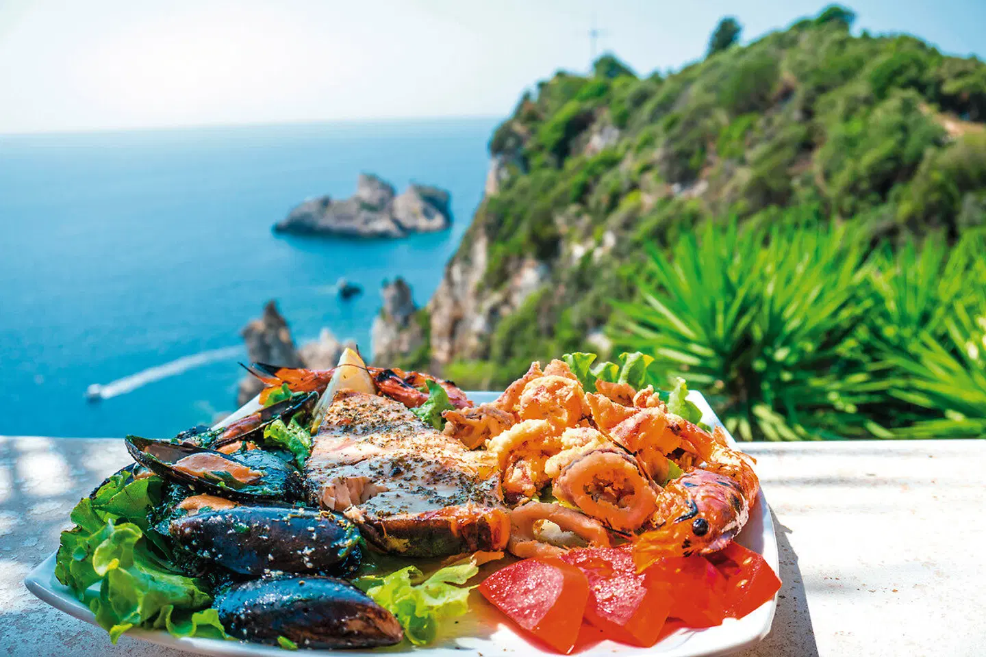 Korfus Highlights erwandern Restaurant