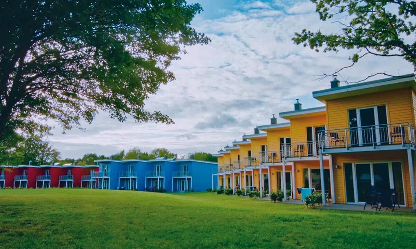 Ostsee Resort Damp - Ferienhäuser Asgard Garten