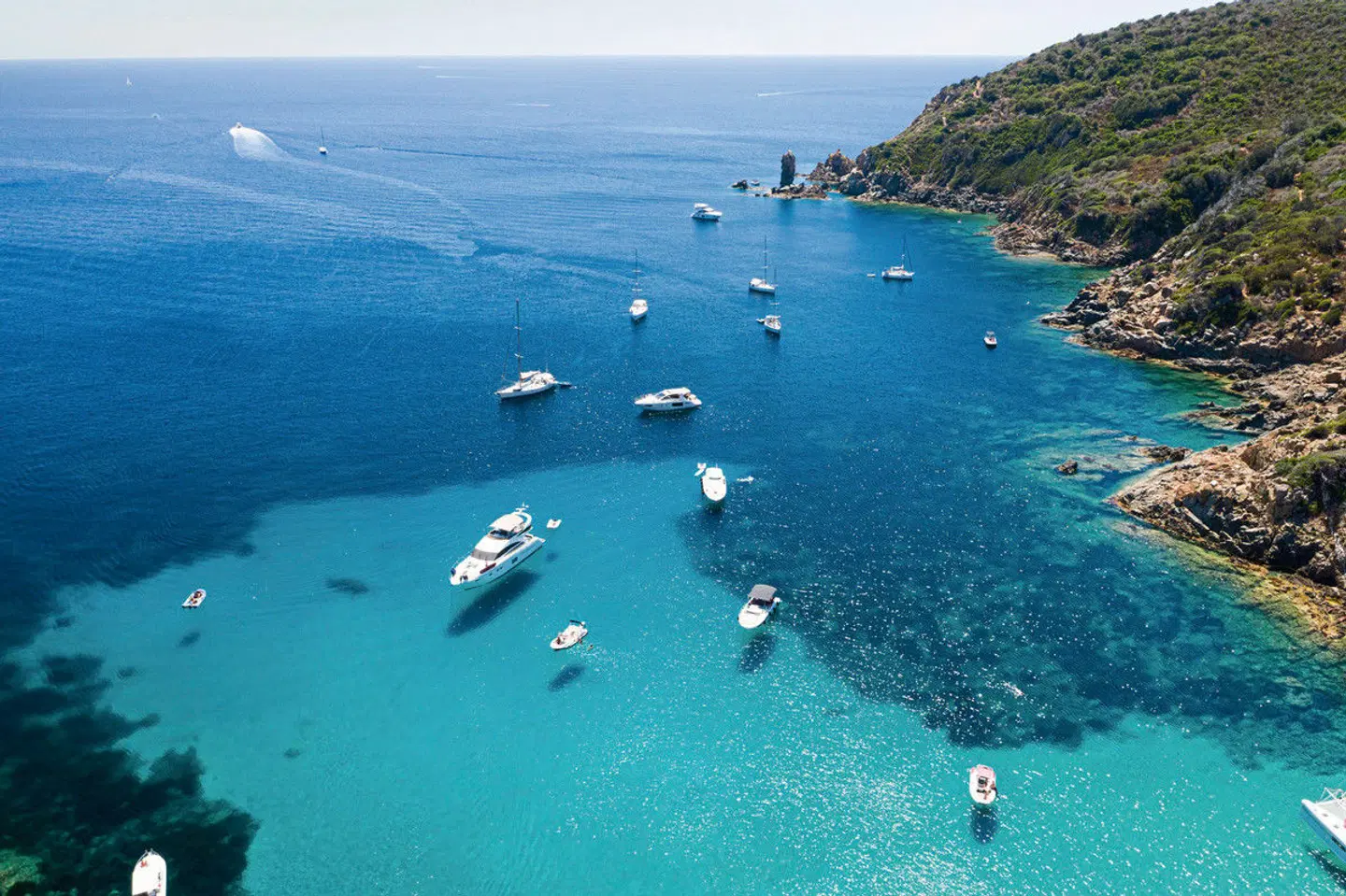 Katamaran Kreuzfahrt Corsica Dream South Strand