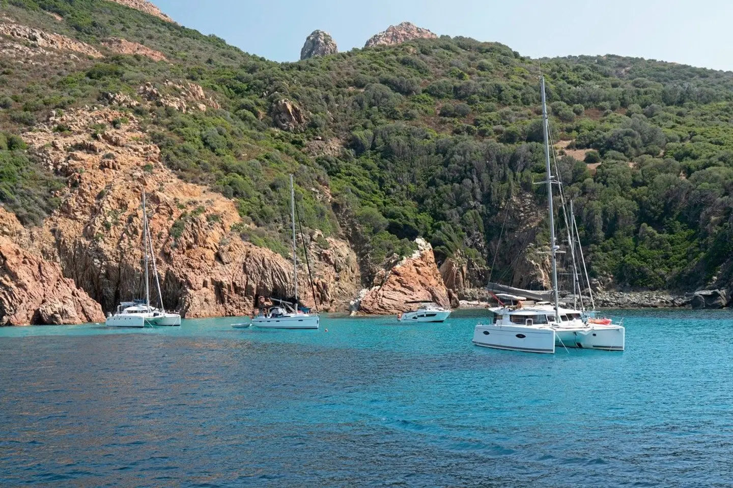 Katamaran Kreuzfahrt Corsica Dream South LANDSCAPE