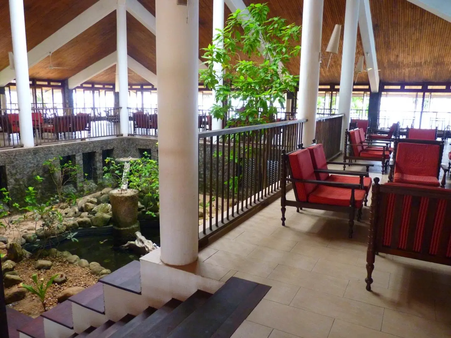 Koggala Beach Hotel Terrasse