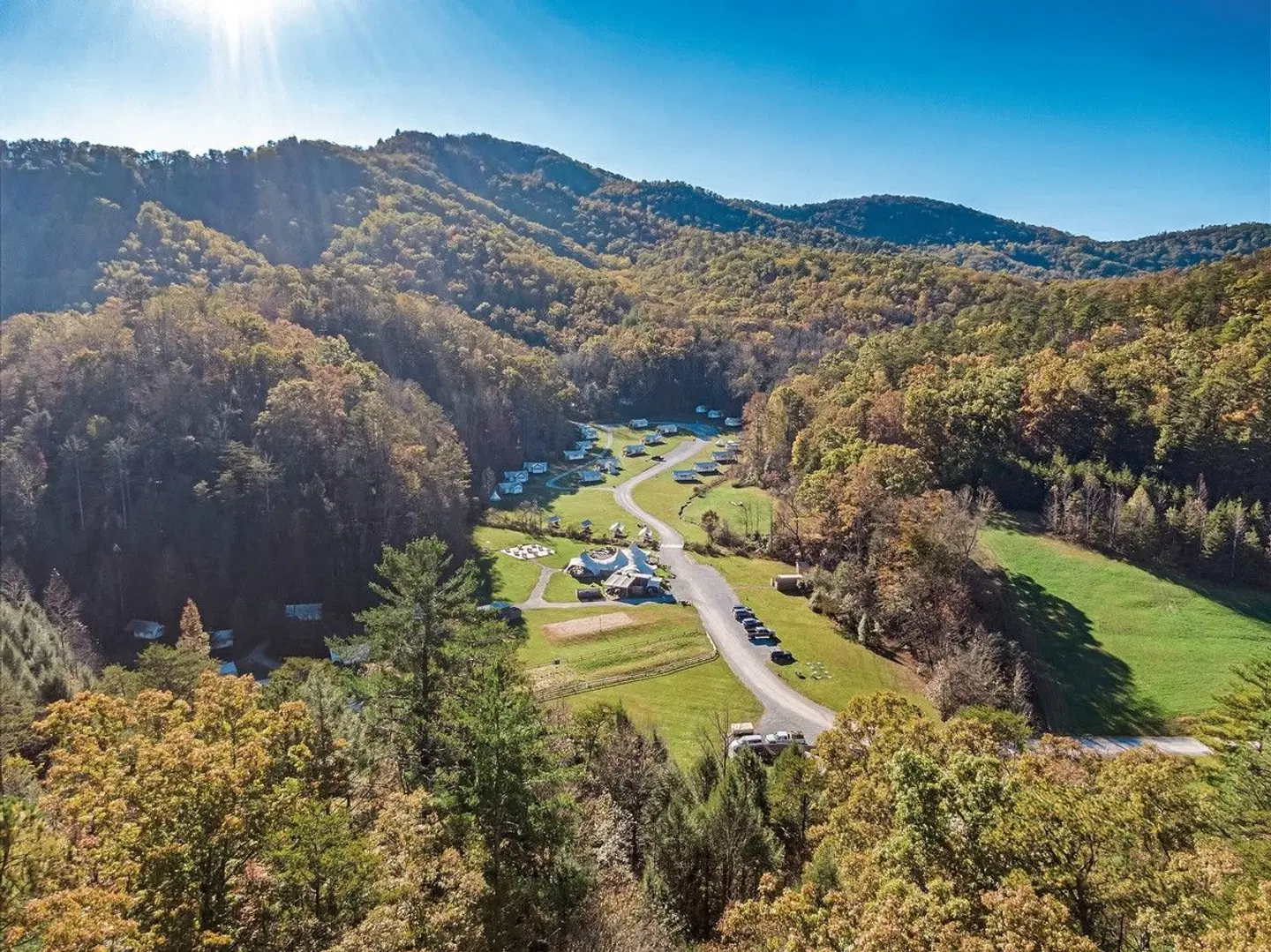 Under Canvas Great Smoky Mountains LANDSCAPE