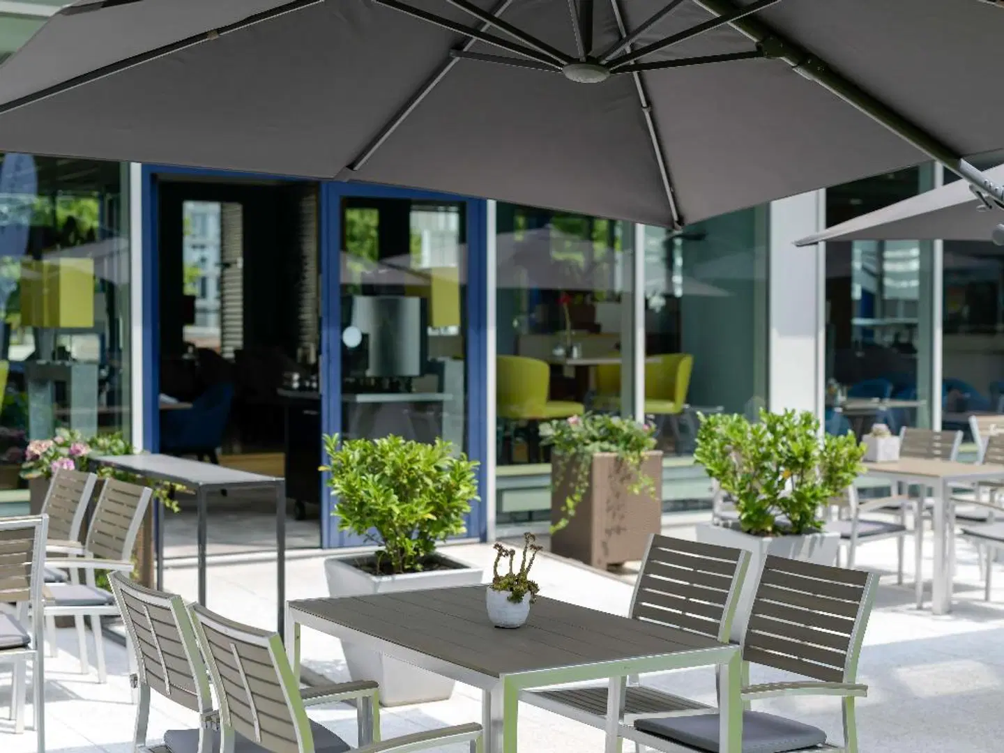Novotel Koeln City Hotel Terrasse
