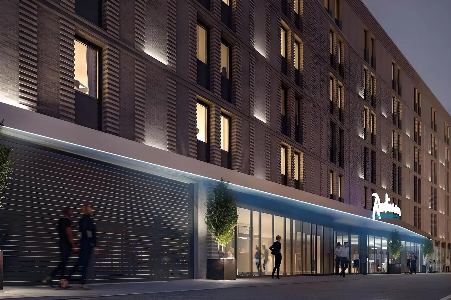 Radisson Hotel Leipzig EXTERIOR