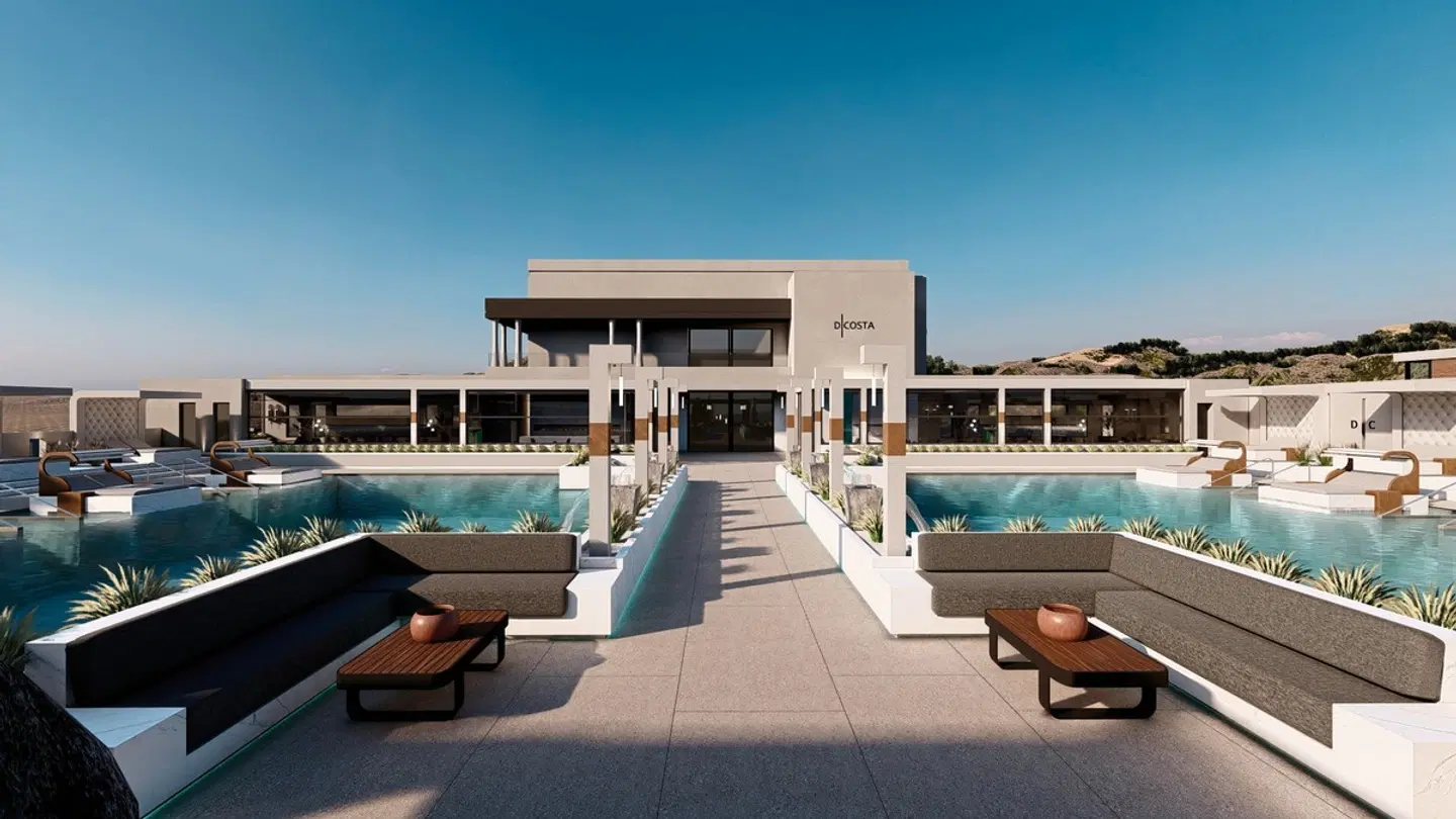 DICOSTA Boutique & Wellness Beachfront Hotel Terrasse