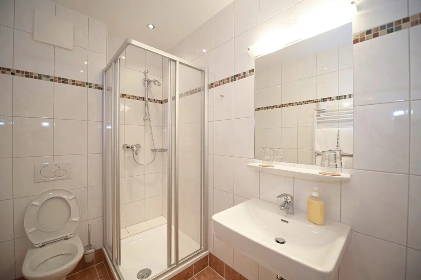 Hotel Restaurant Pariente Badezimmer