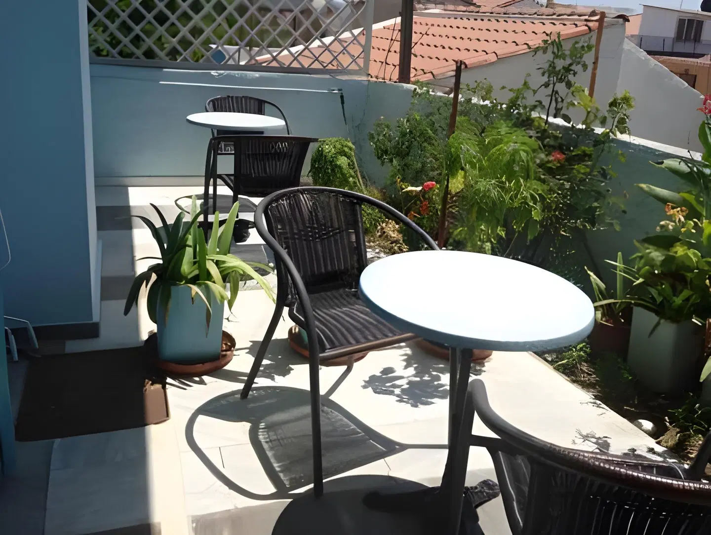 Zorbas Hotel & Studios Terrasse