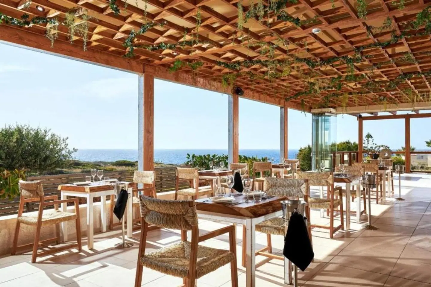 Vasia Sea Retreat Terrasse