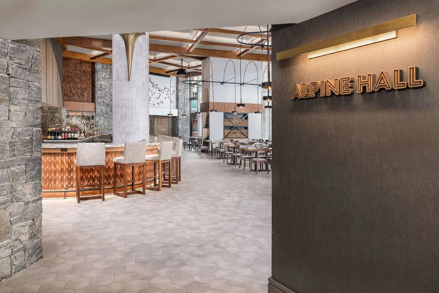 The Lodge at Spruce Peak Bar