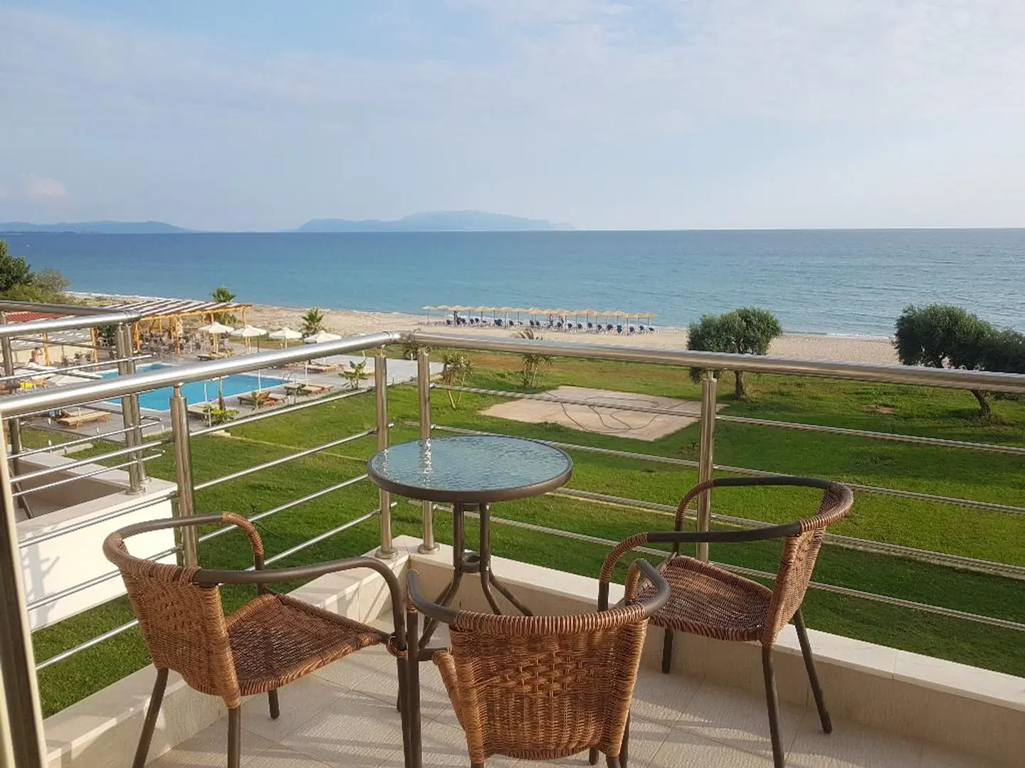 OCEAN HOTEL Terrasse