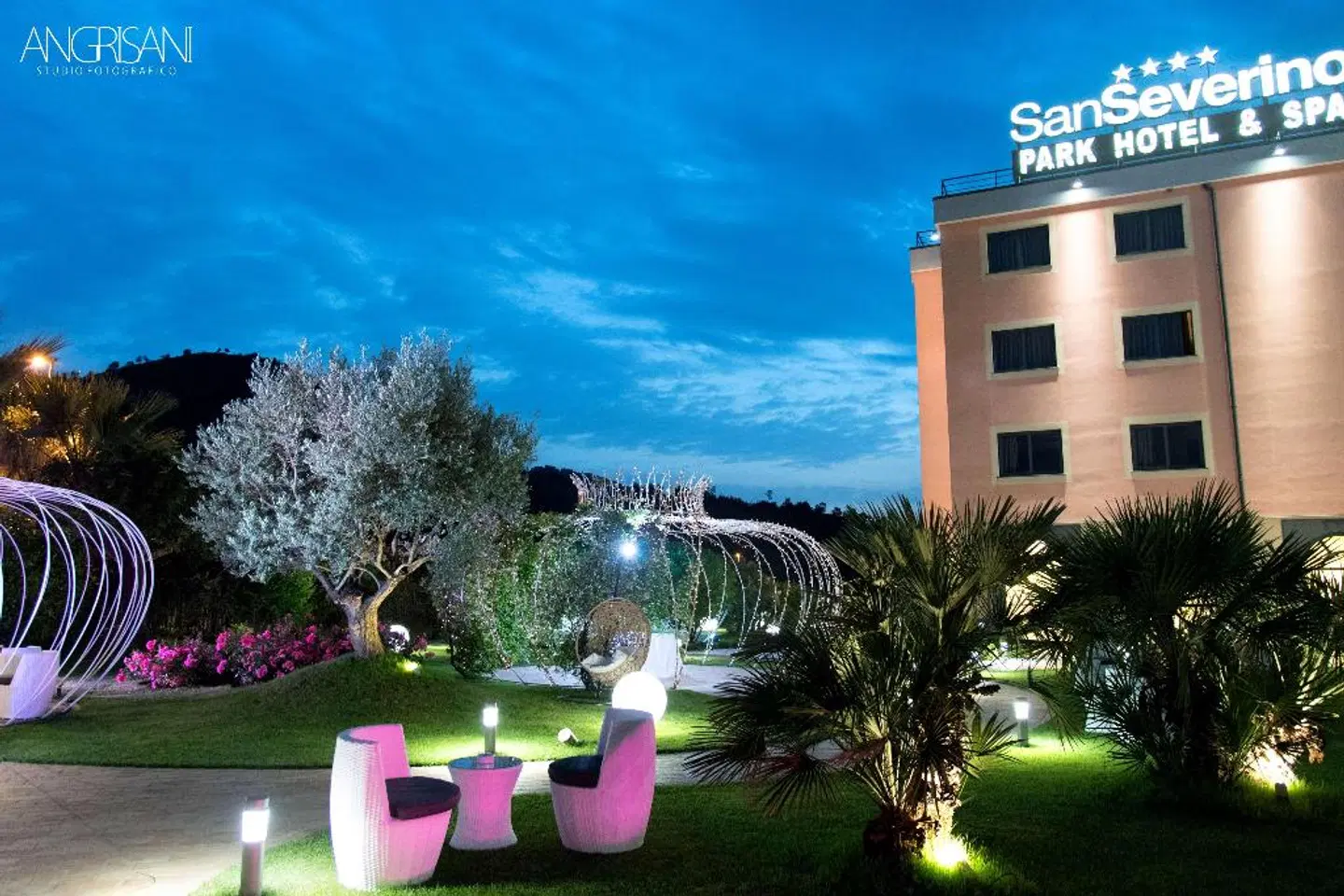 San Severino Park Hotel & Spa Garten