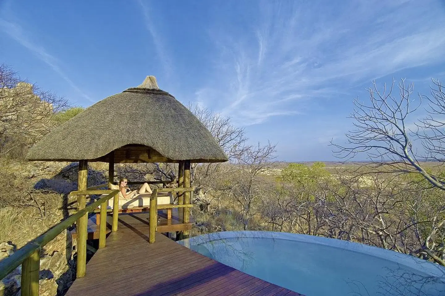 Little Ongava Terrasse