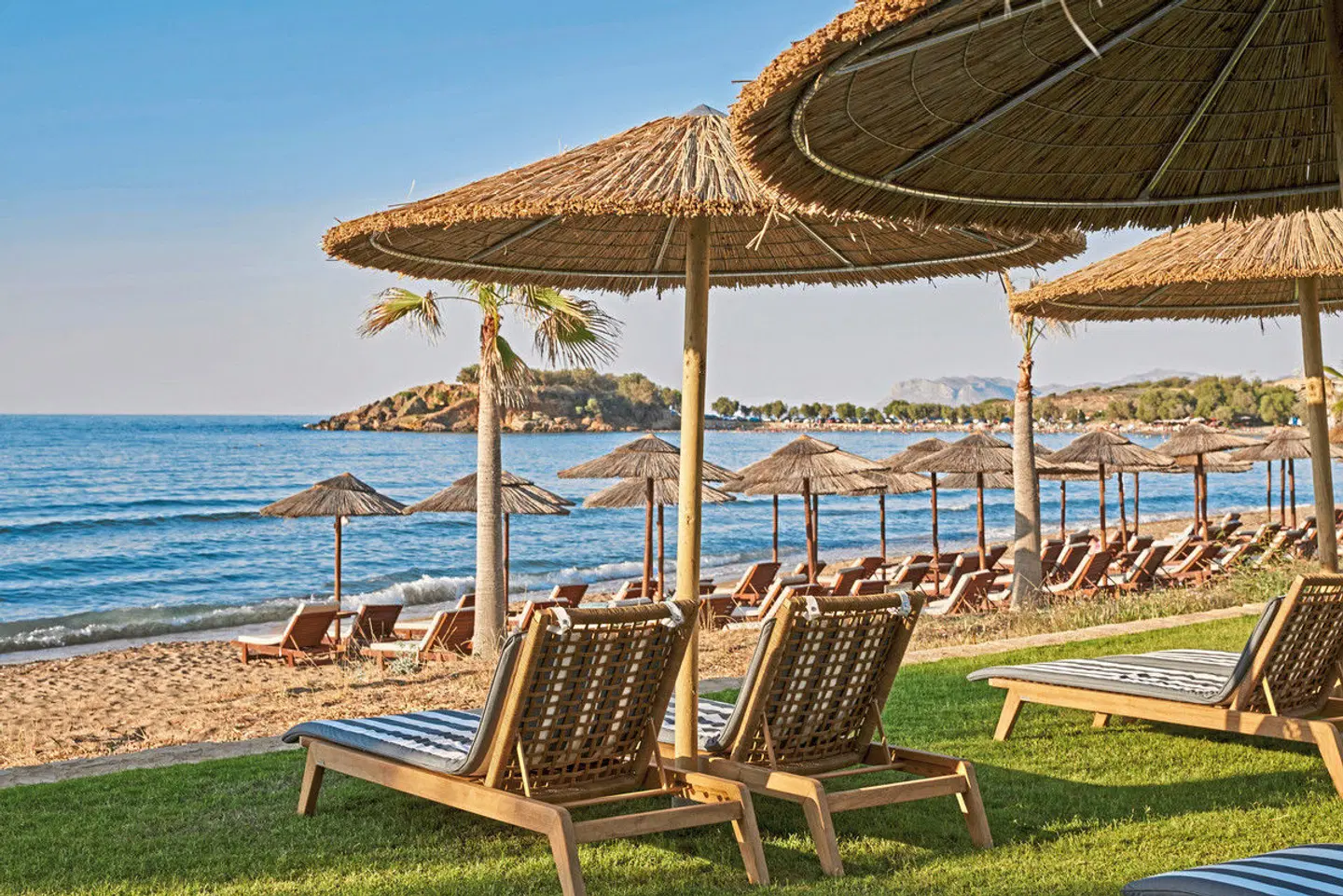 Atlantica Kalliston Resort Terrasse