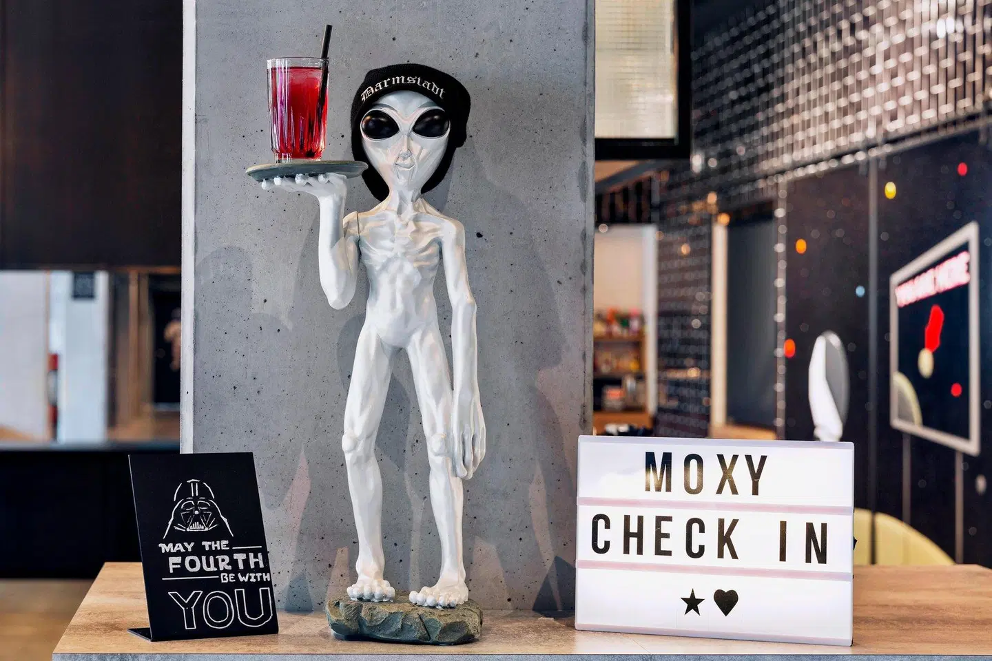 Moxy Darmstadt Tiere