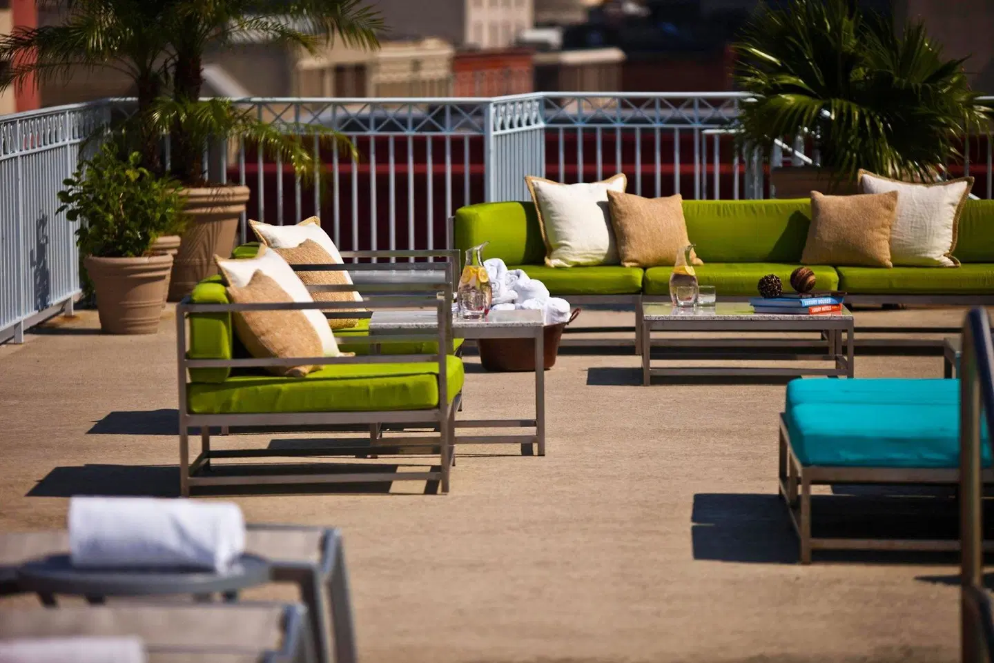 Renaissance New Orleans Arts Warehouse District Hotel Terrasse