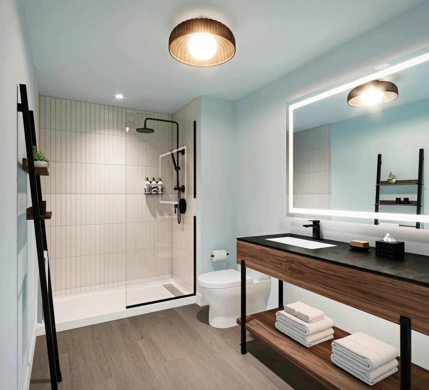 Romer House Waikiki Badezimmer