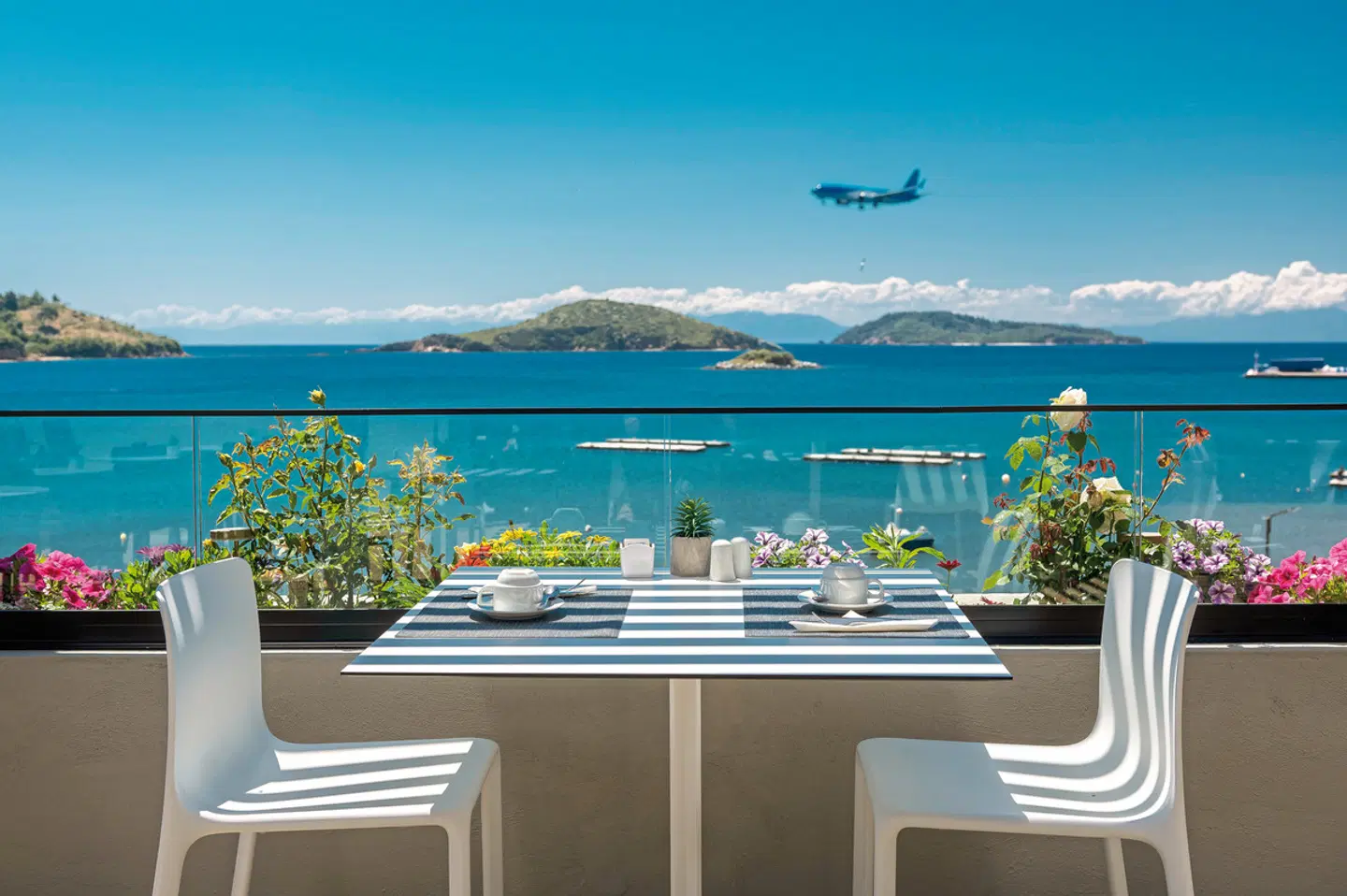 Alkyon Hotel Skiathos Terrasse