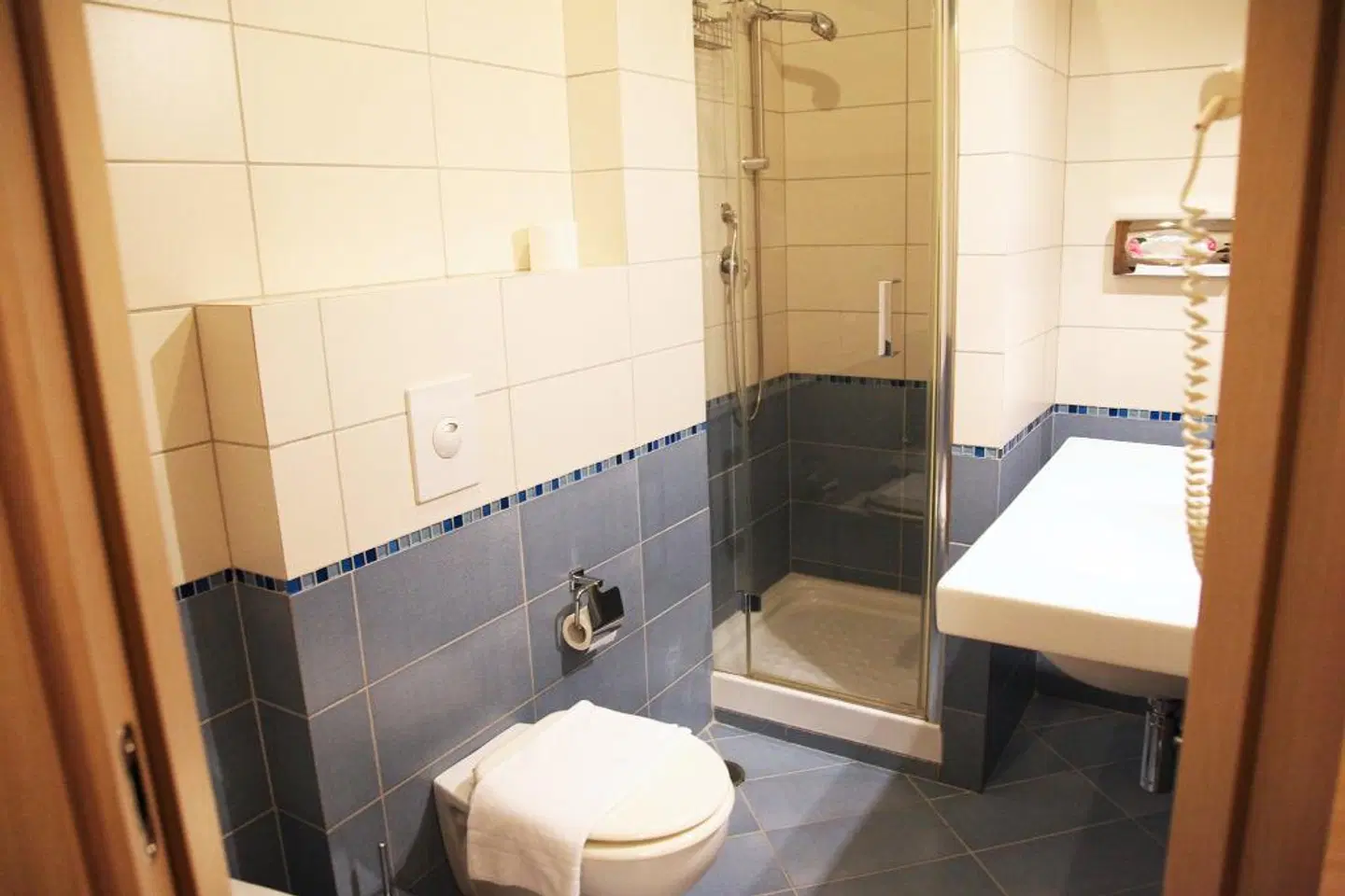 Sogni D'Oro Airport Badezimmer