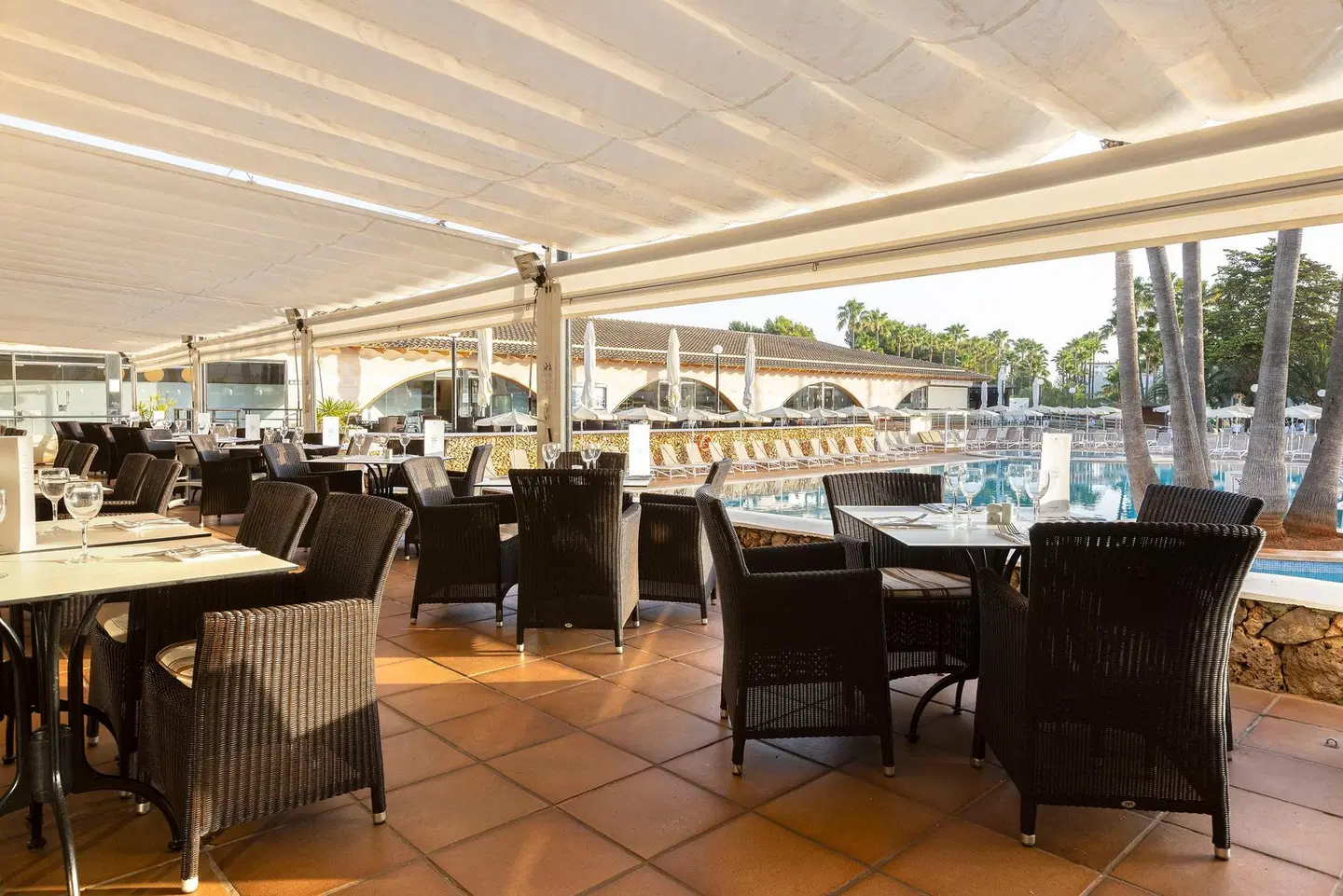 Hipotels Mediterráneo Club Terrasse