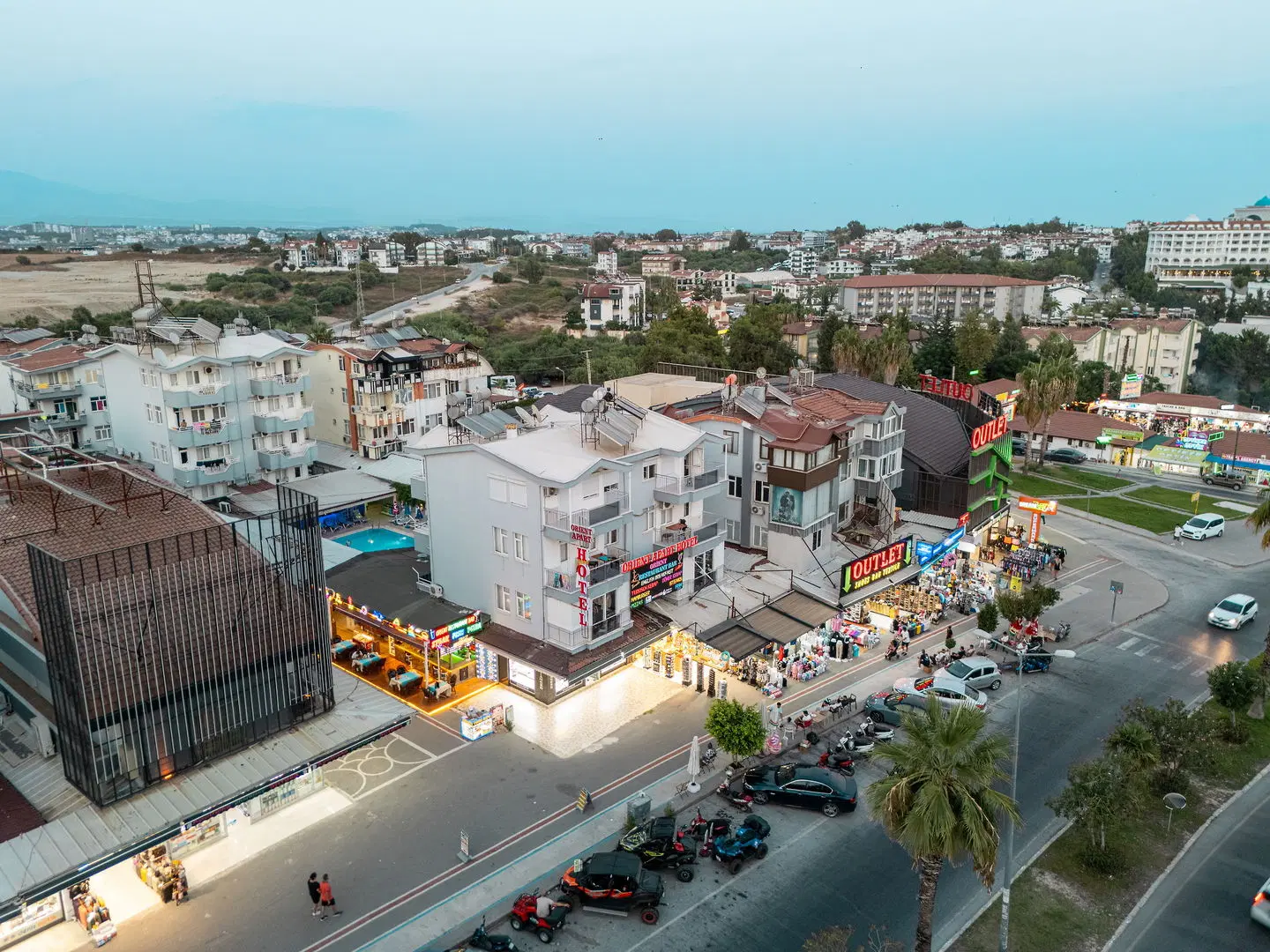 Orient Apart Otel Terrasse