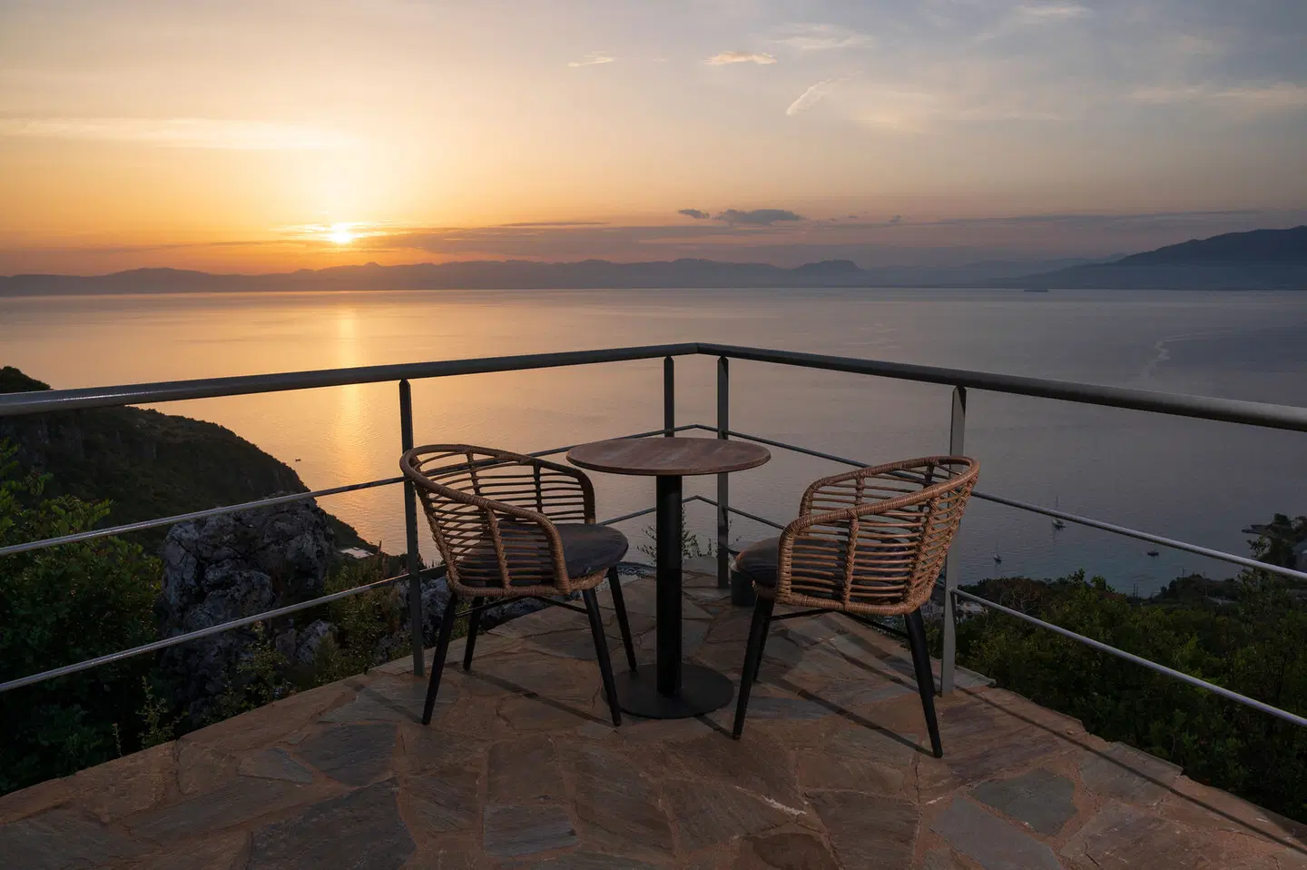 Searocks Exclusive Villas Resort Terrasse