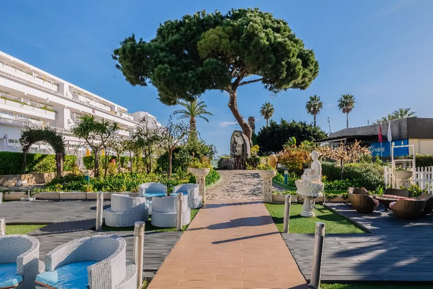 Muthu Clube Praia da Oura Garten