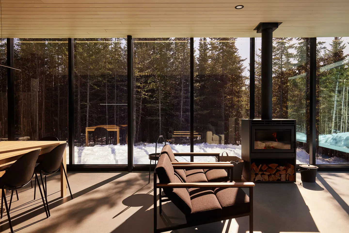 Reflexion Charlevoix Terrasse