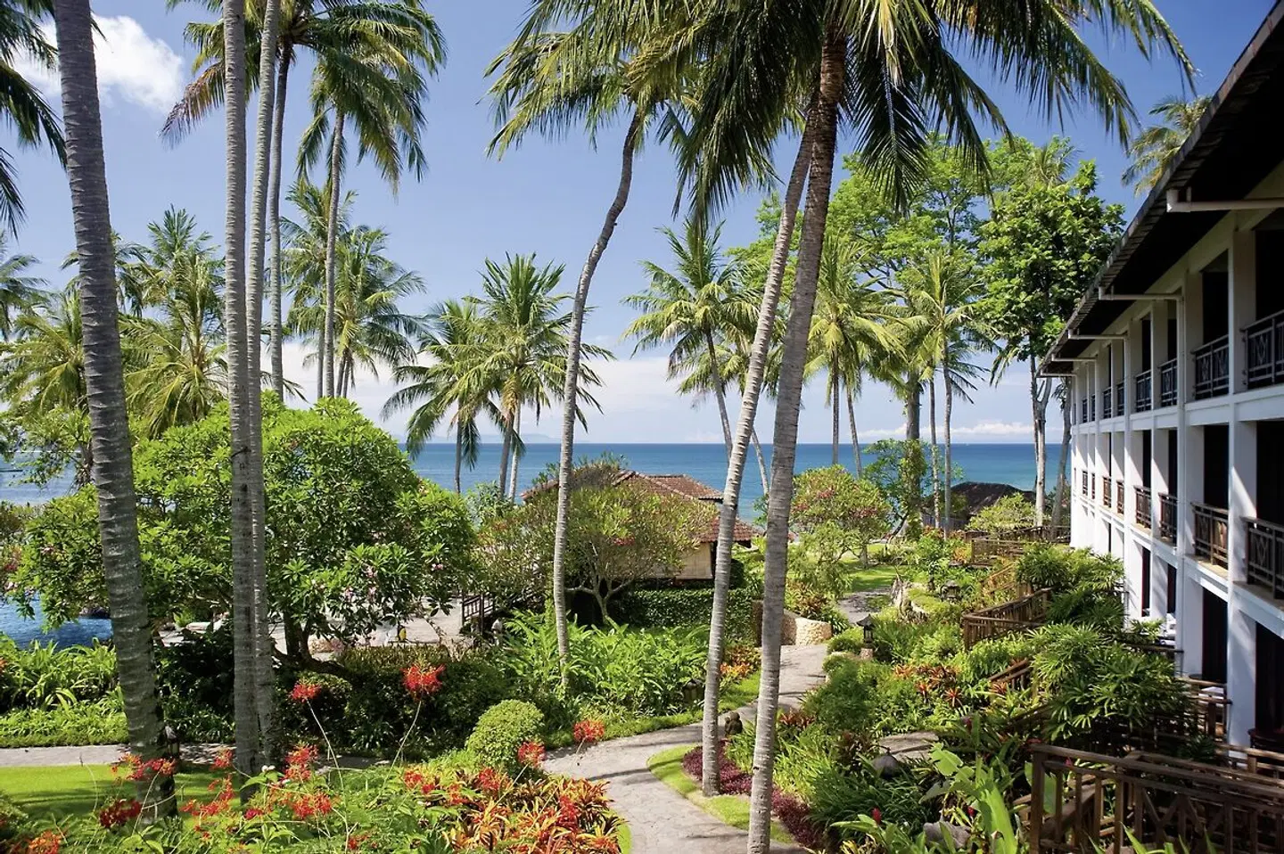 Sheraton Senggigi Beach Resort Garten