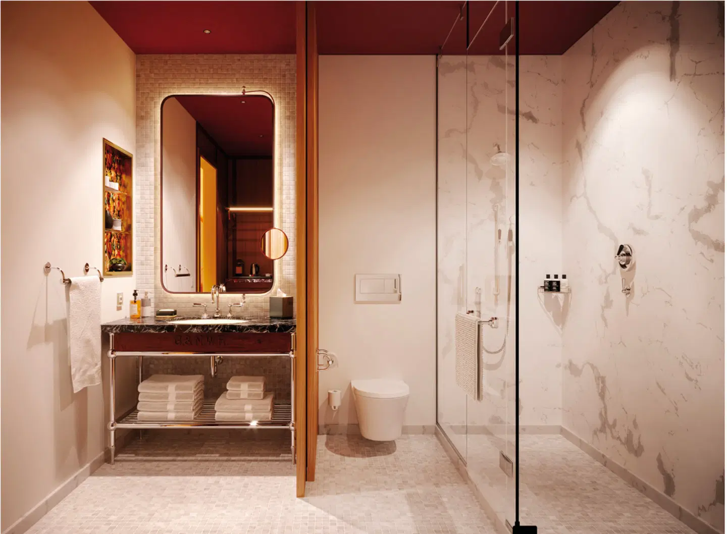 Canopy by Hilton Chicago Central Loop Badezimmer