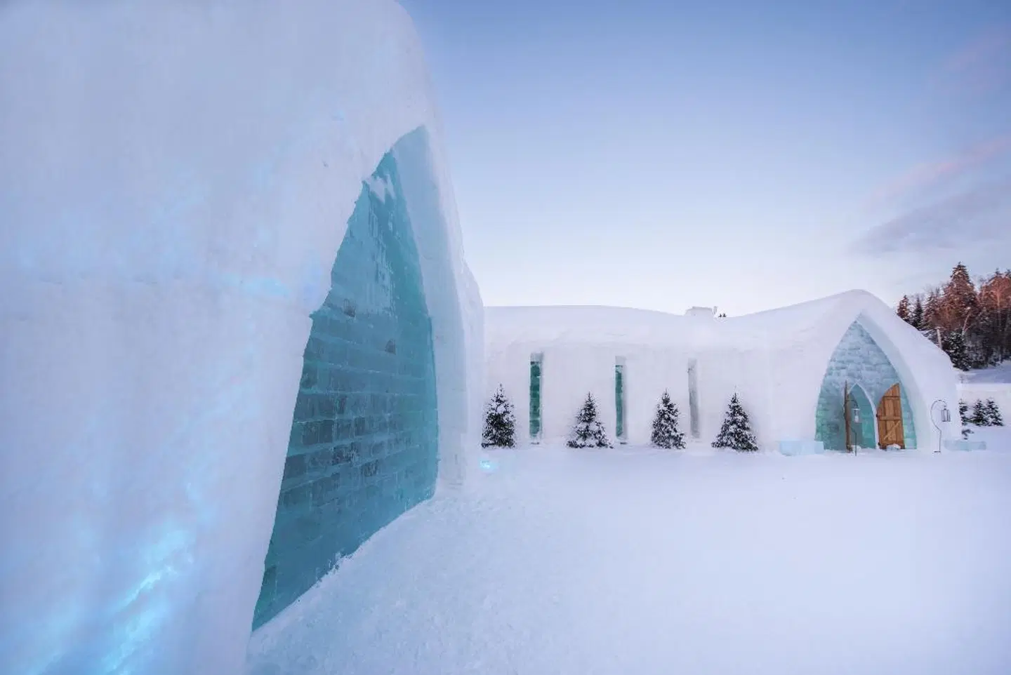 Hotel de Glace Terrasse
