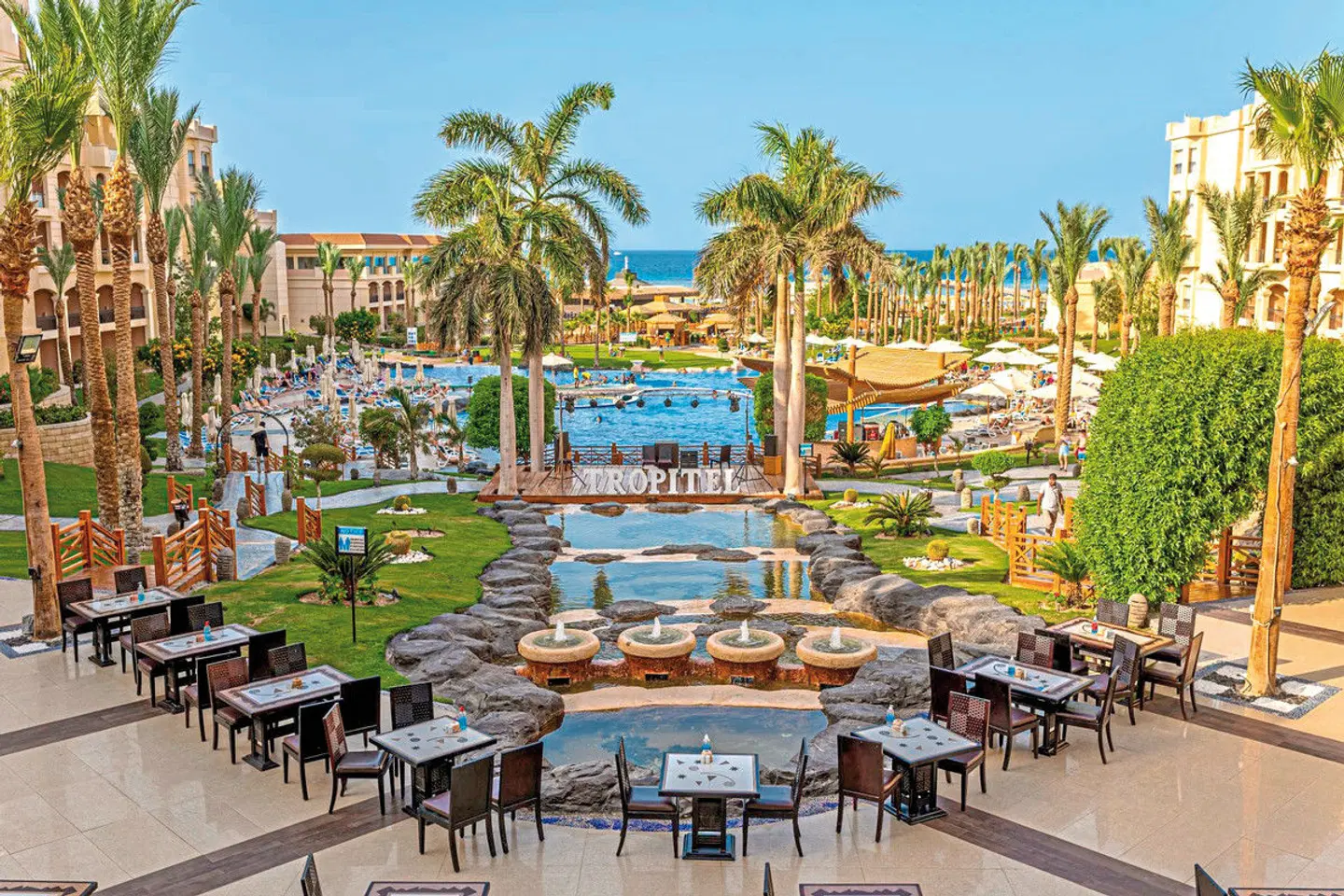 Tropitel Sahl Hasheesh Terrasse