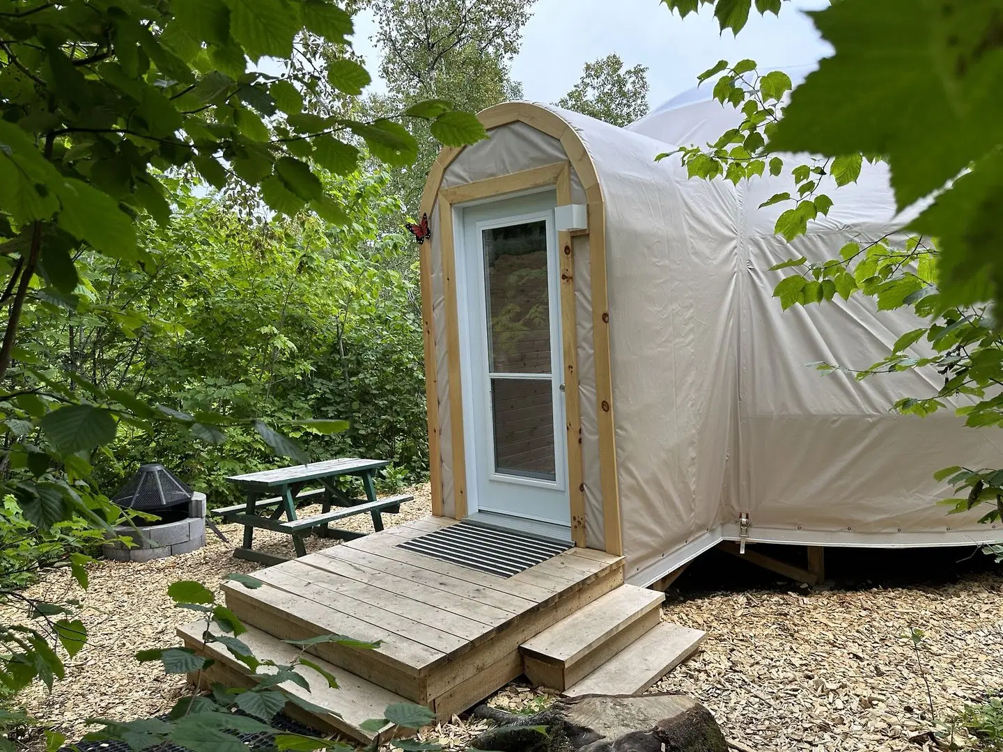 Chalets-Camping Domaine des Dunes EXTERIOR