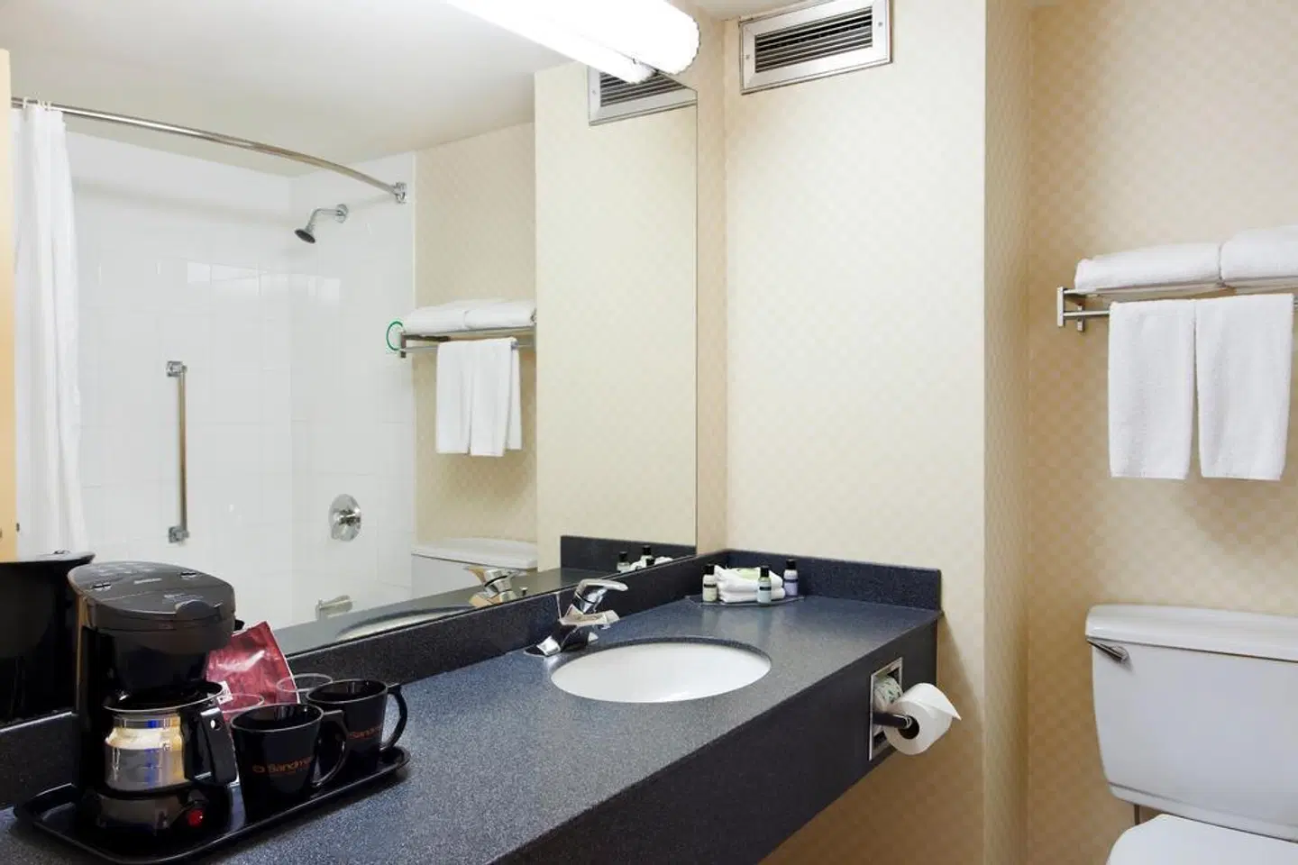 Sandman Hotel Montreal - Longueuil Badezimmer