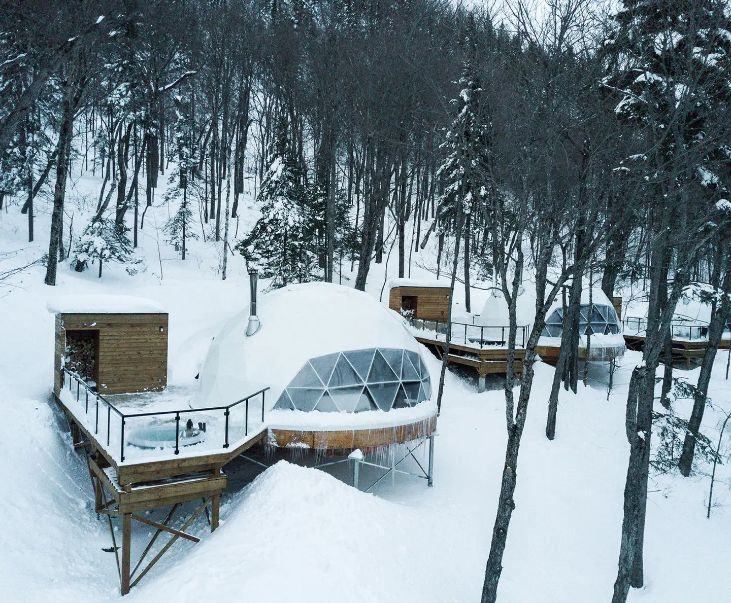 Dômes Charlevoix Terrasse