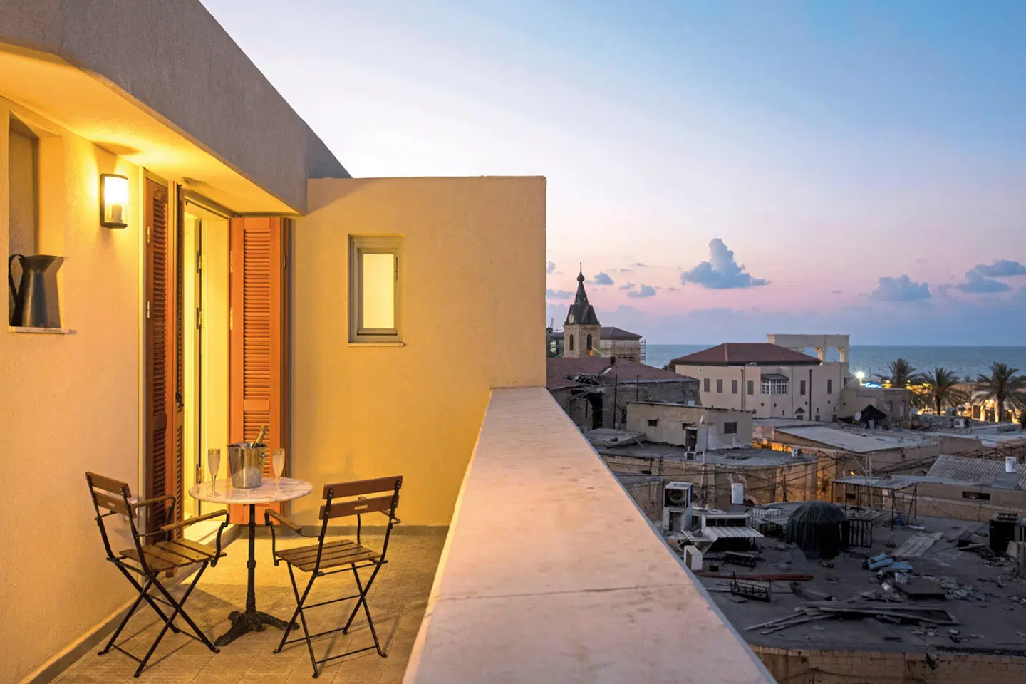 Market House Jaffa Terrasse