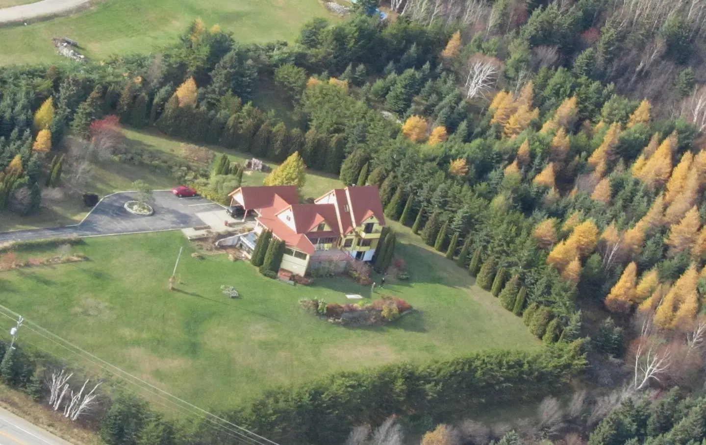 Le Manoir Hortensia Garten