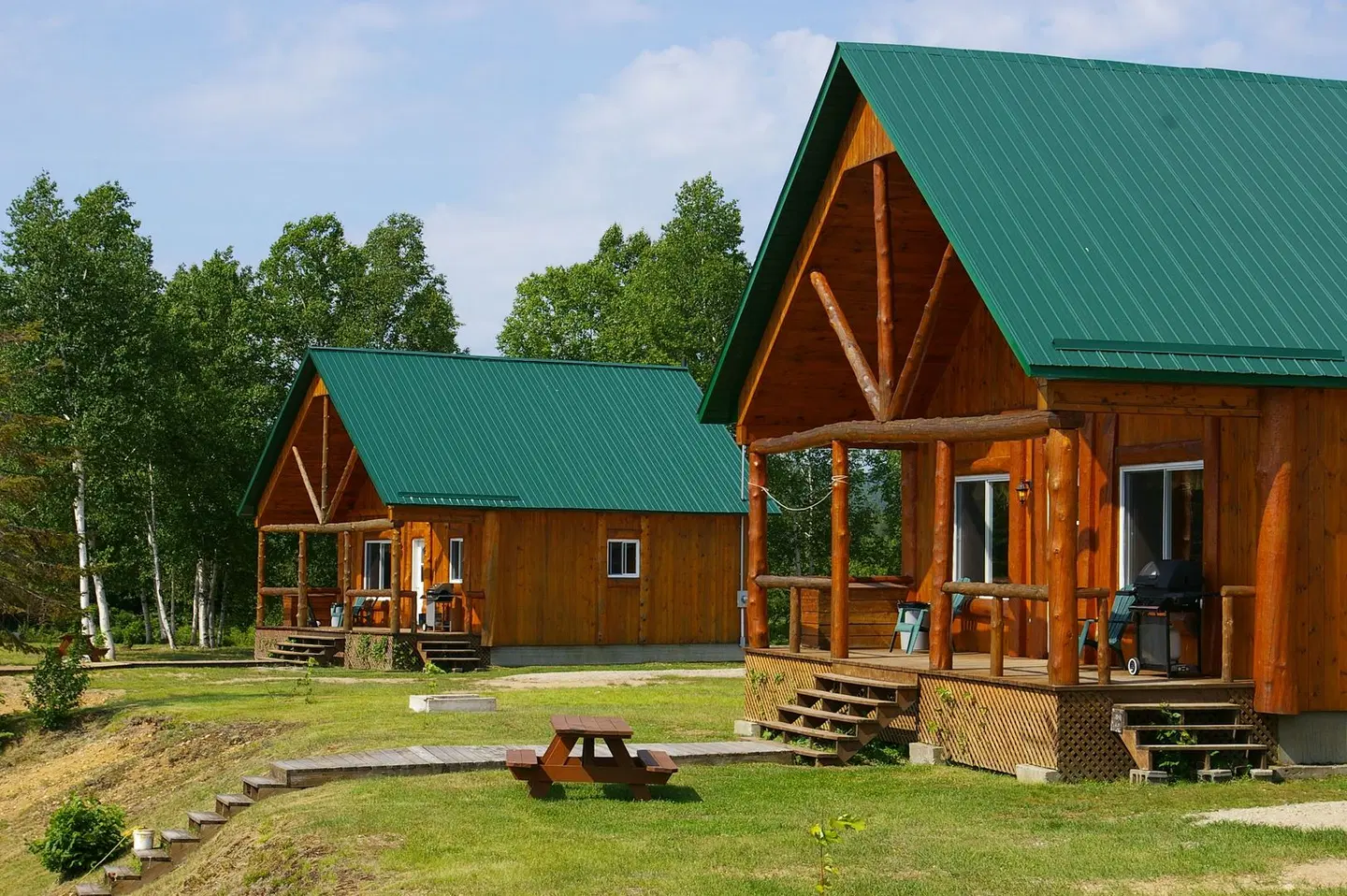 POURVOIRIE MEKOOS Terrasse