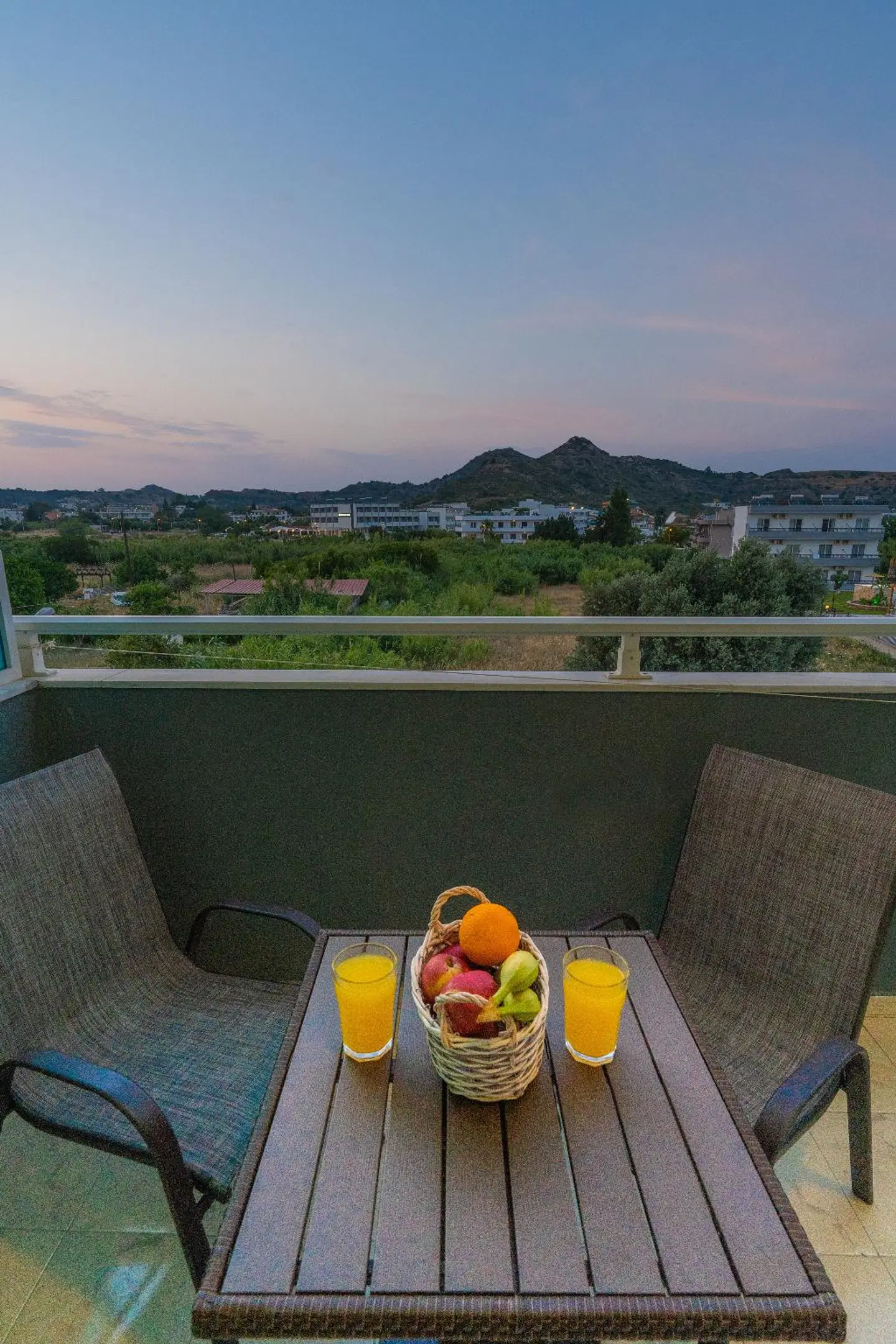 Grecian Fantasia Resort Terrasse